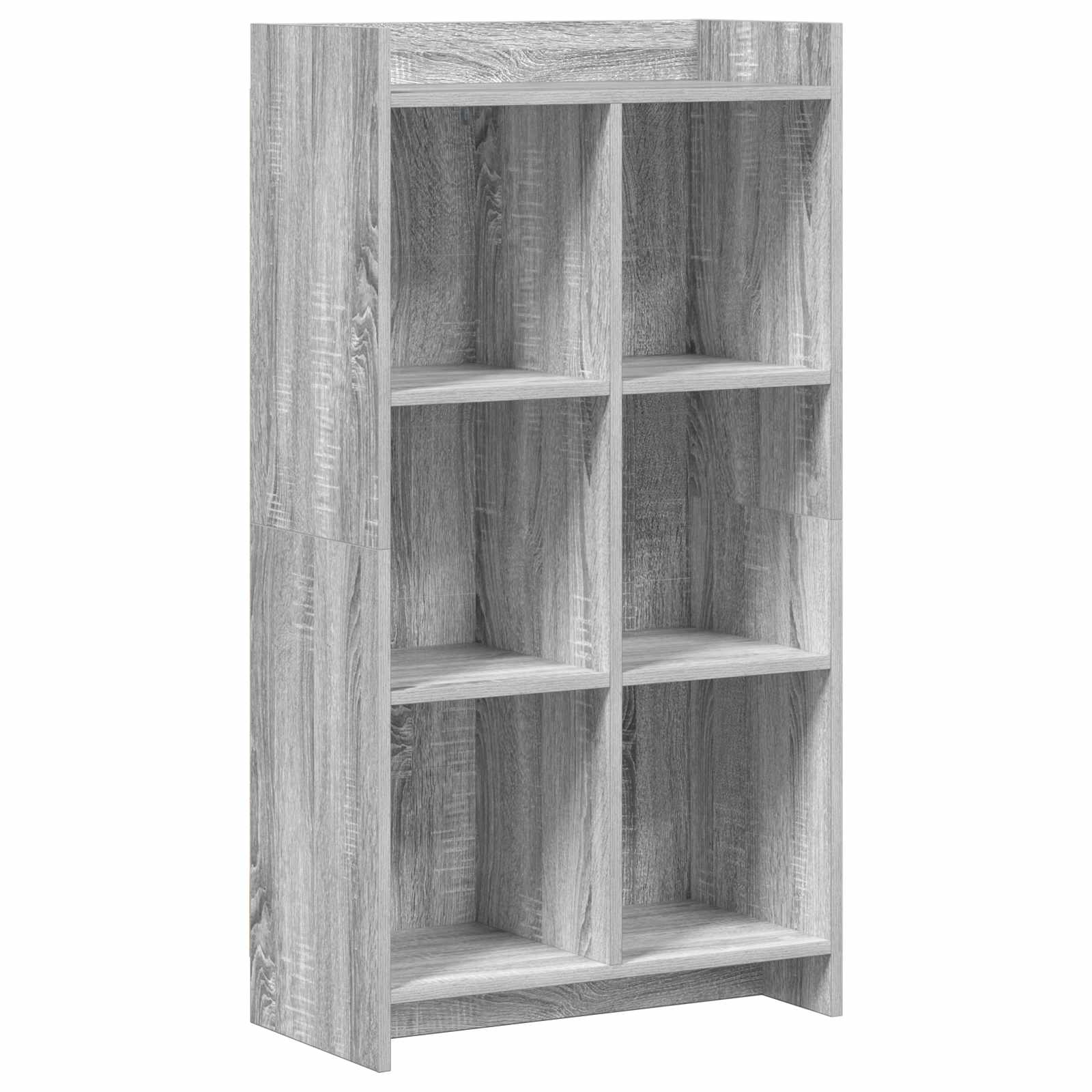 vidaXL Boekenkast Wit 30 x 30 x 111 cm Bewerkt hout