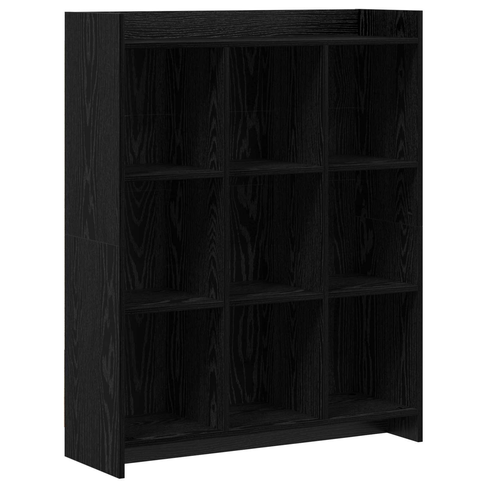 vidaXL Boekenkast Wit 30 x 30 x 111 cm Bewerkt hout