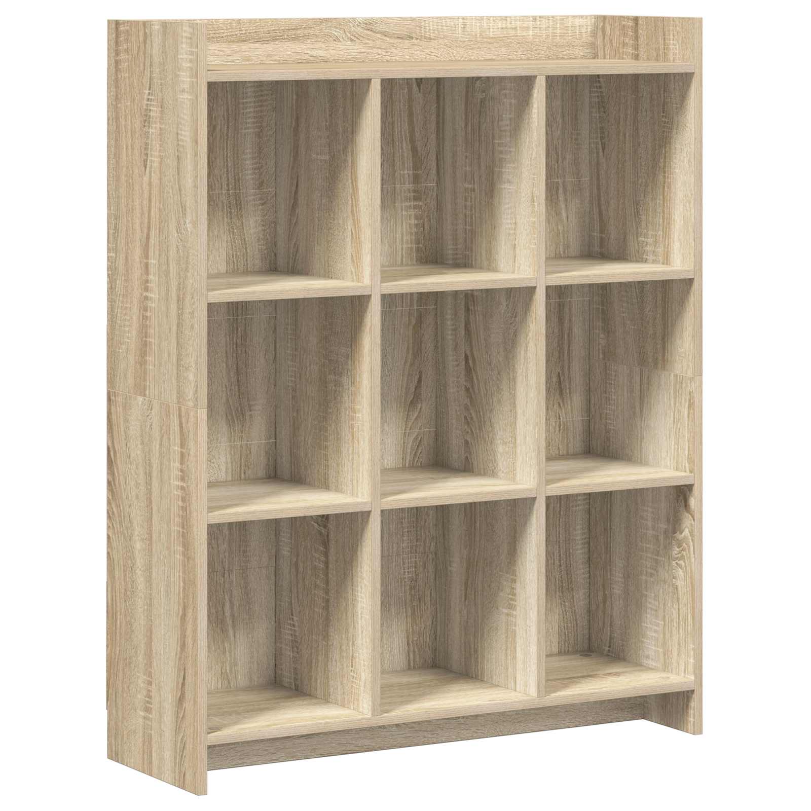 vidaXL Boekenkast Wit 30 x 30 x 111 cm Bewerkt hout