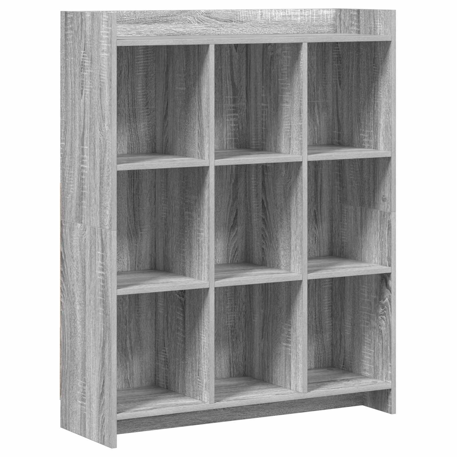 vidaXL Boekenkast Wit 30 x 30 x 111 cm Bewerkt hout