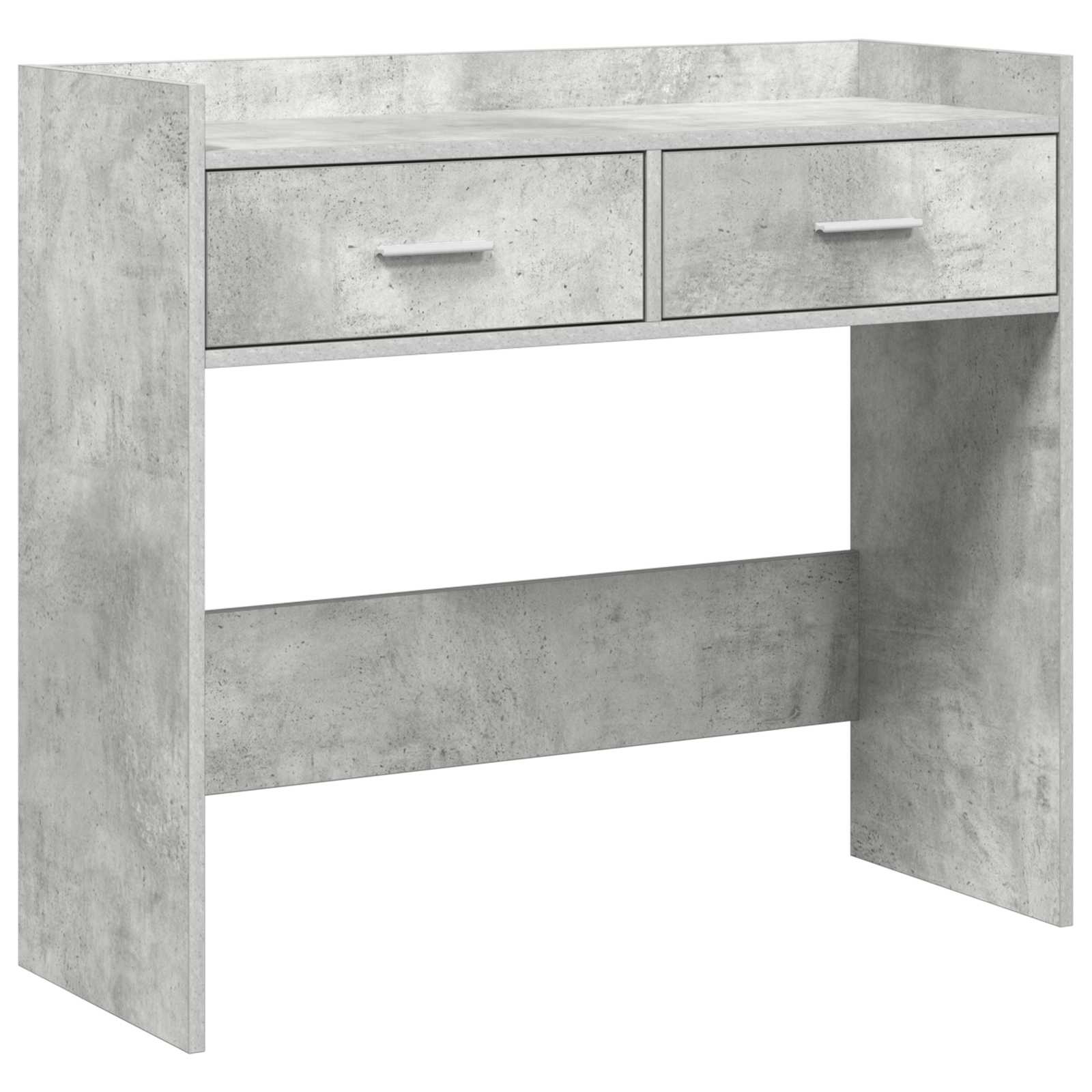 vidaXL Wandtafel Wit 90 x 35 x 80 cm Bewerkt hout