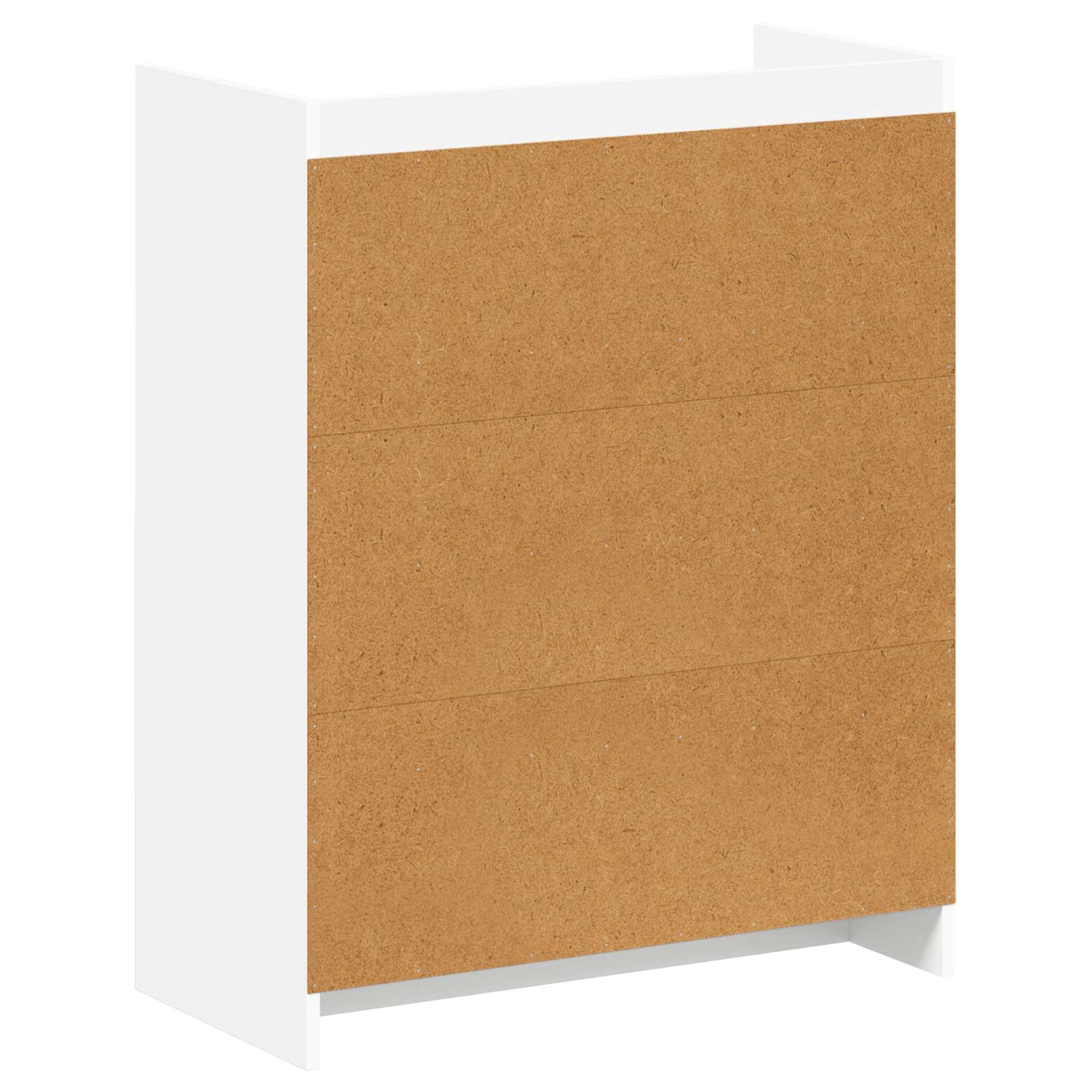 vidaXL Schoenenkast met opslag Wit 73,5 x 36 x 92 cm Bewerkt hout