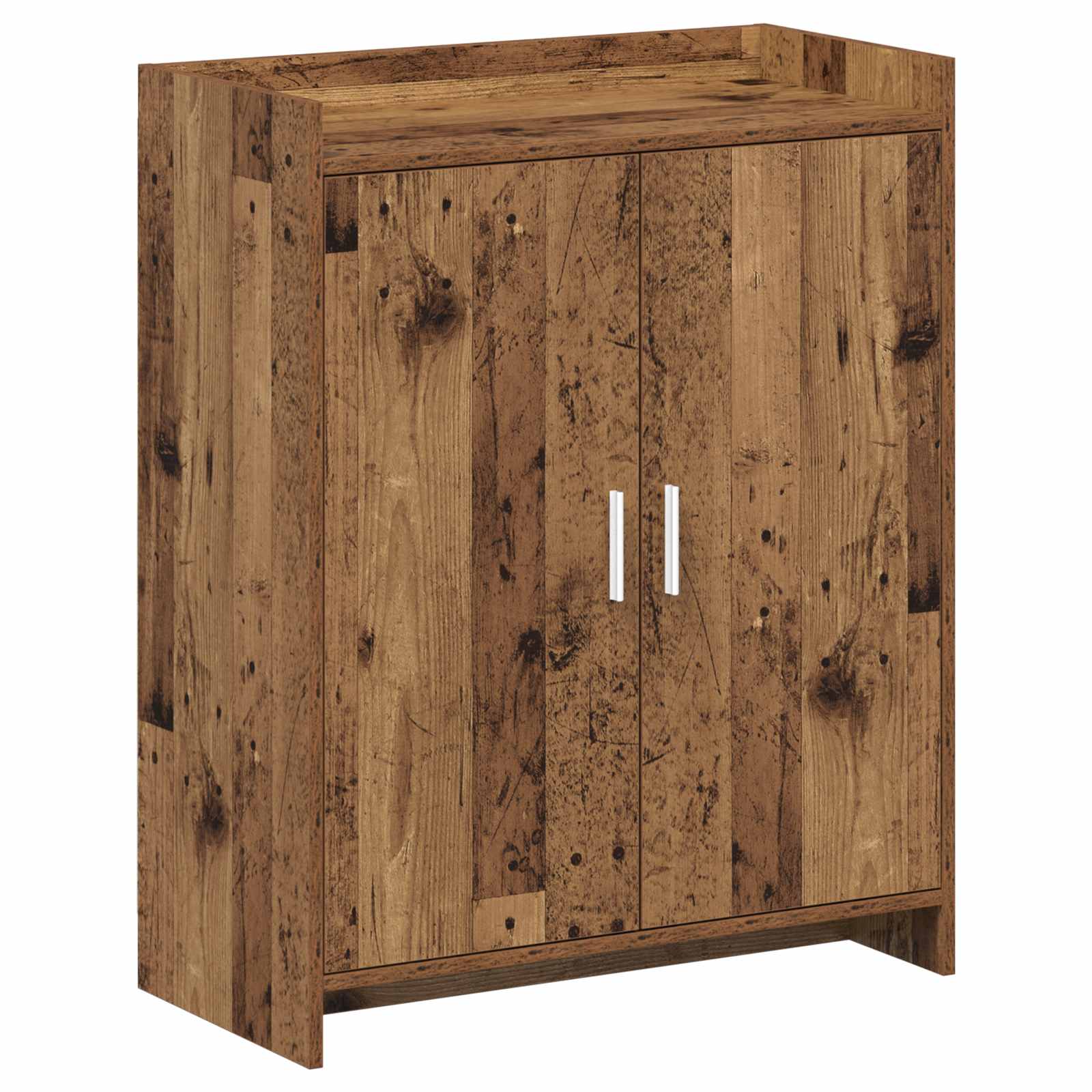 vidaXL Schoenenkast met opslag Wit 73,5 x 36 x 92 cm Bewerkt hout