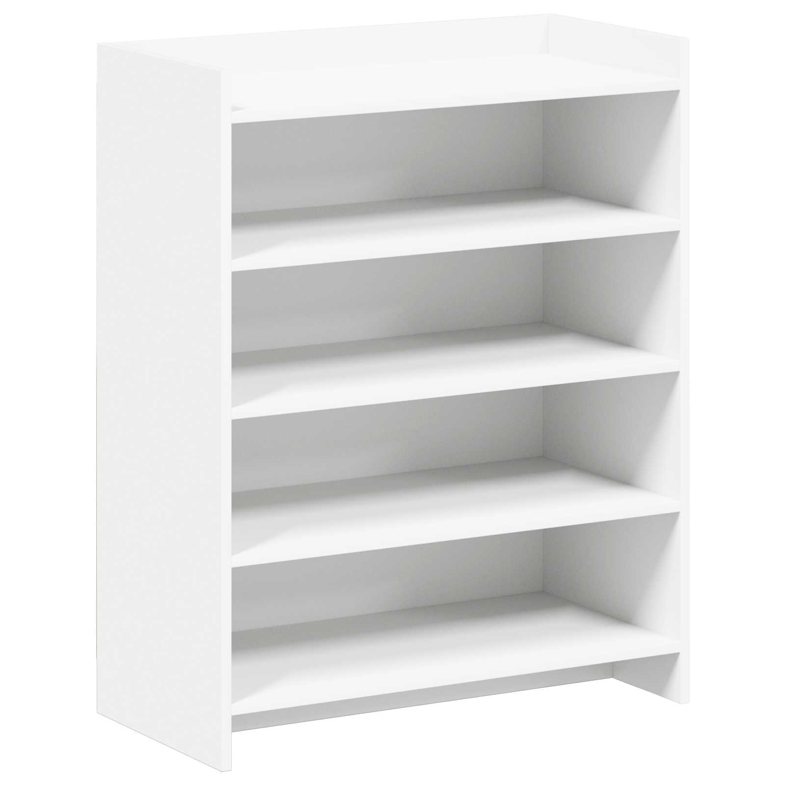 vidaXL Schoenenkast met opslag Wit 73,5 x 36 x 92 cm Bewerkt hout