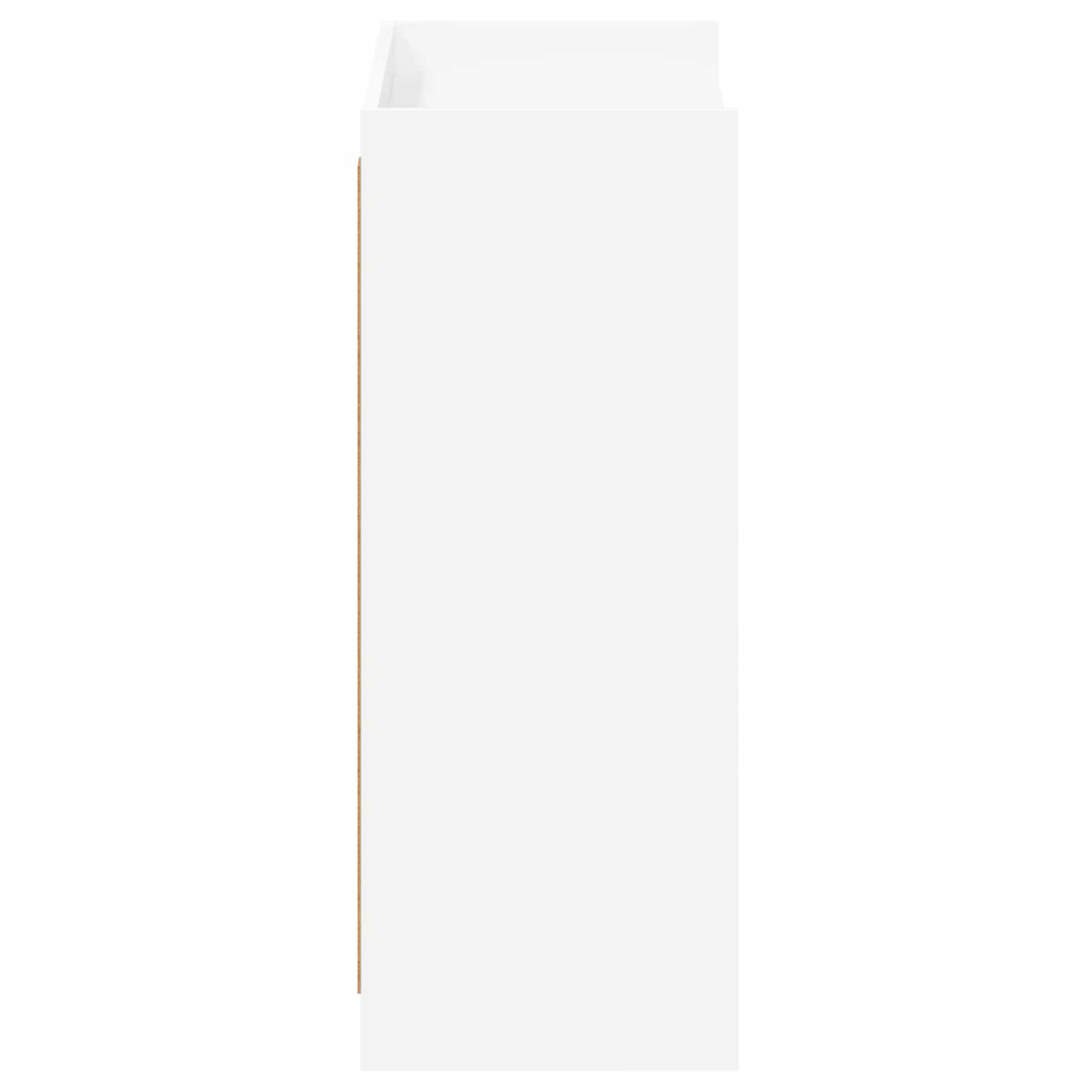 vidaXL Schoenenkast met opslag Wit 73,5 x 36 x 92 cm Bewerkt hout