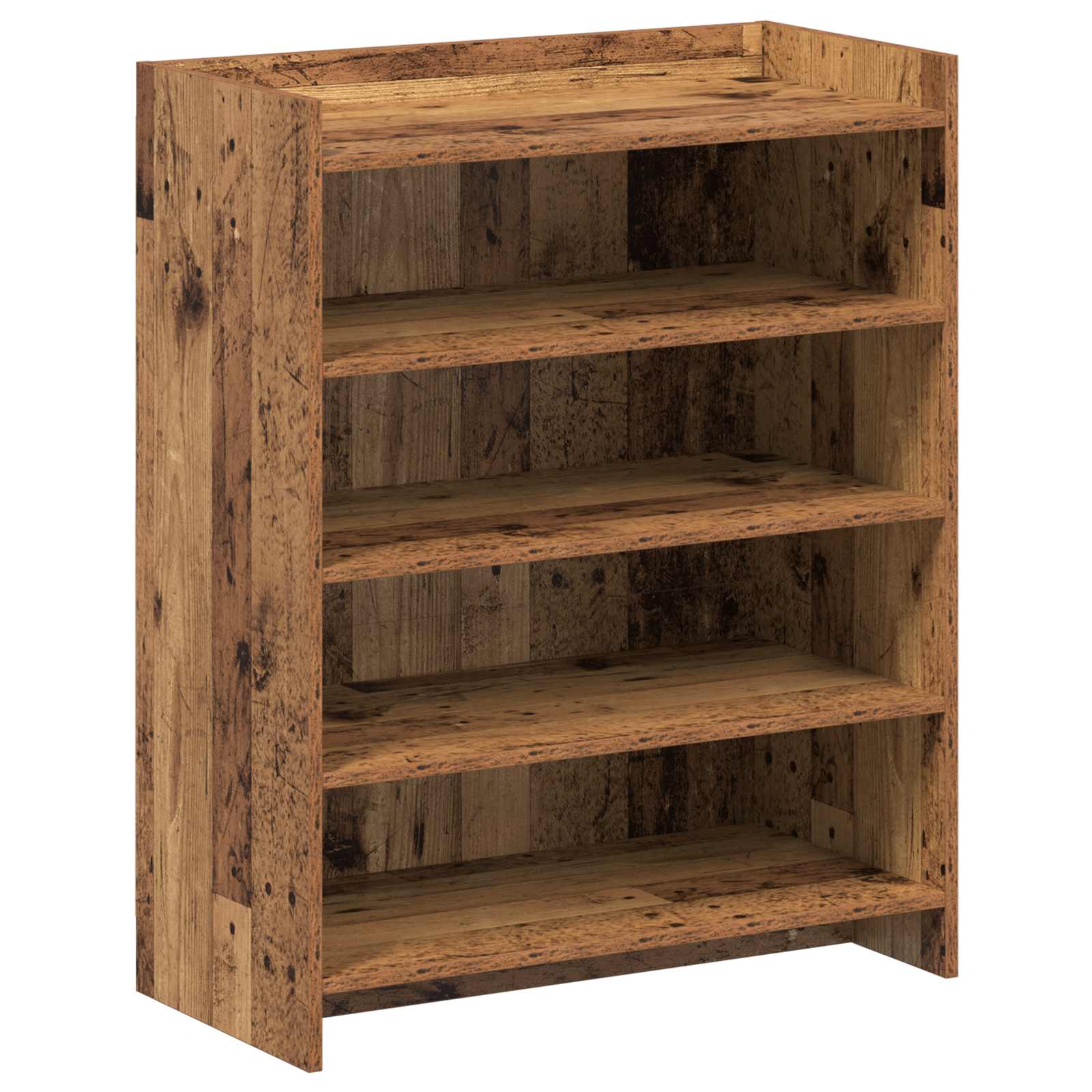 vidaXL Schoenenkast met opslag Wit 73,5 x 36 x 92 cm Bewerkt hout