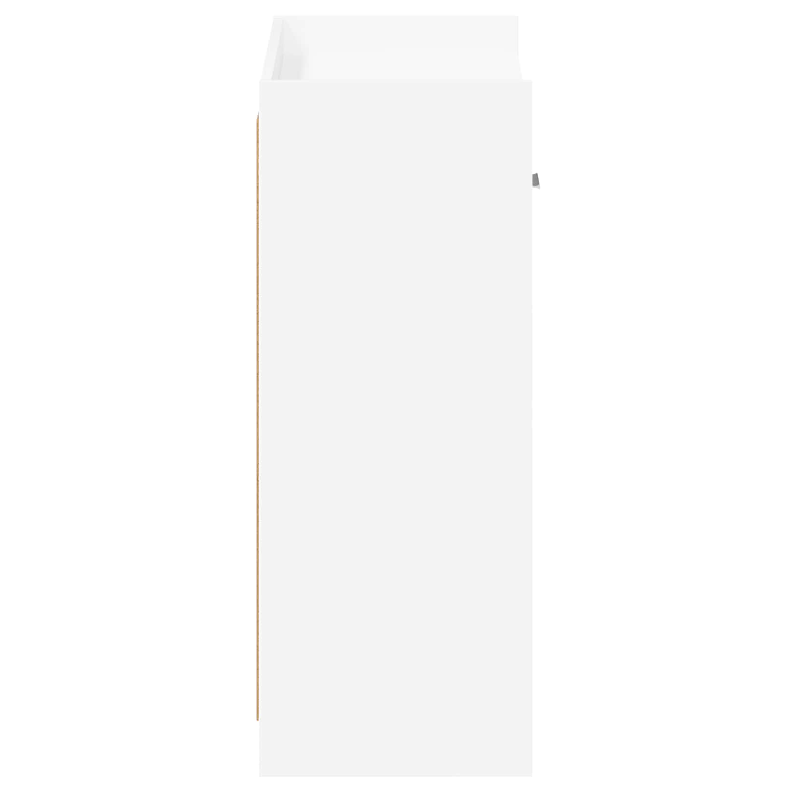 vidaXL Schoenenkast met lade Wit 73,5 x 36 x 92 cm Bewerkt hout
