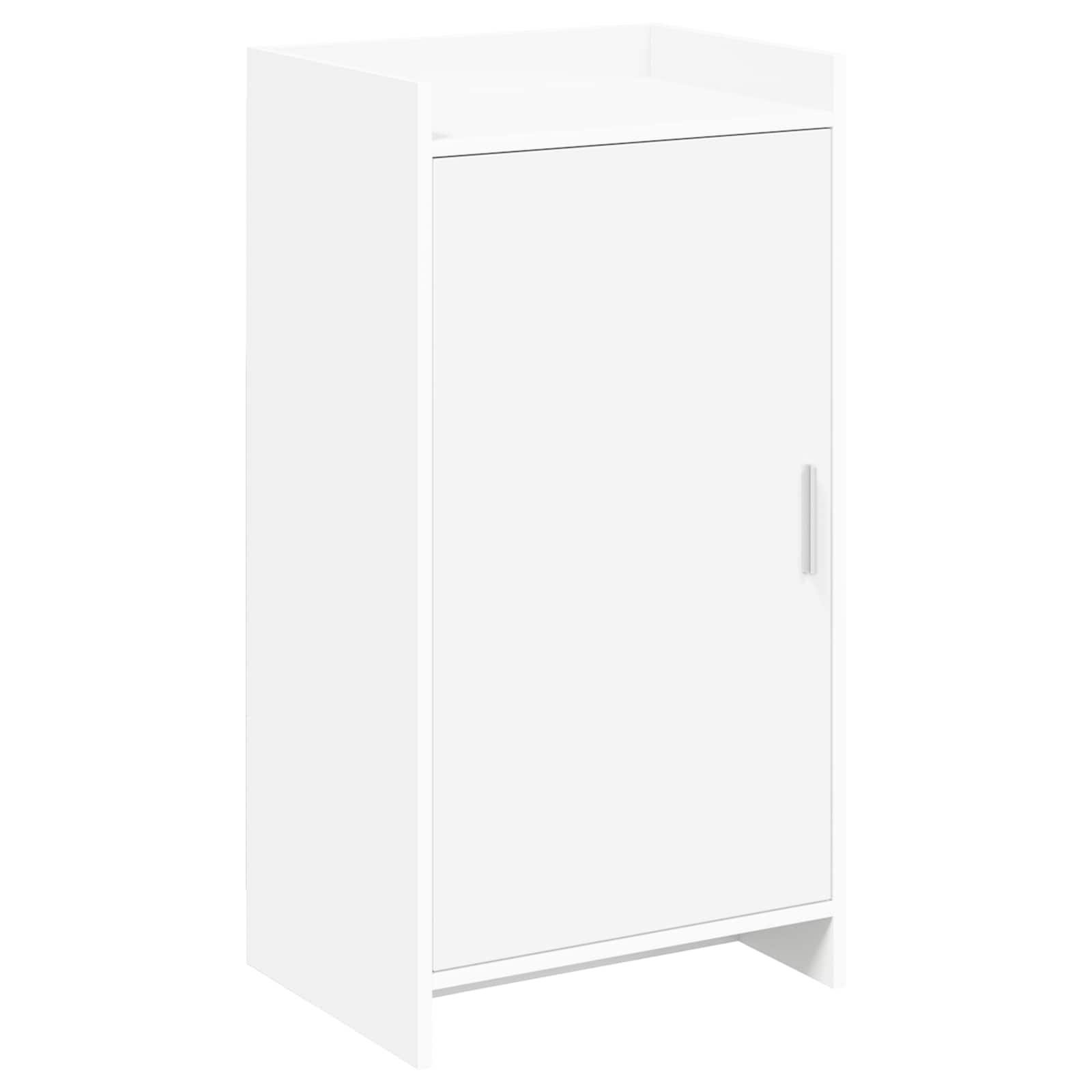 vidaXL Schoenenkast met opslag Wit 48 x 36 x 92 cm Bewerkt hout