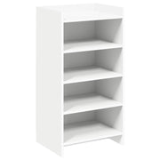 vidaXL Schoenenkast met opslag Wit 48 x 36 x 92 cm Bewerkt hout
