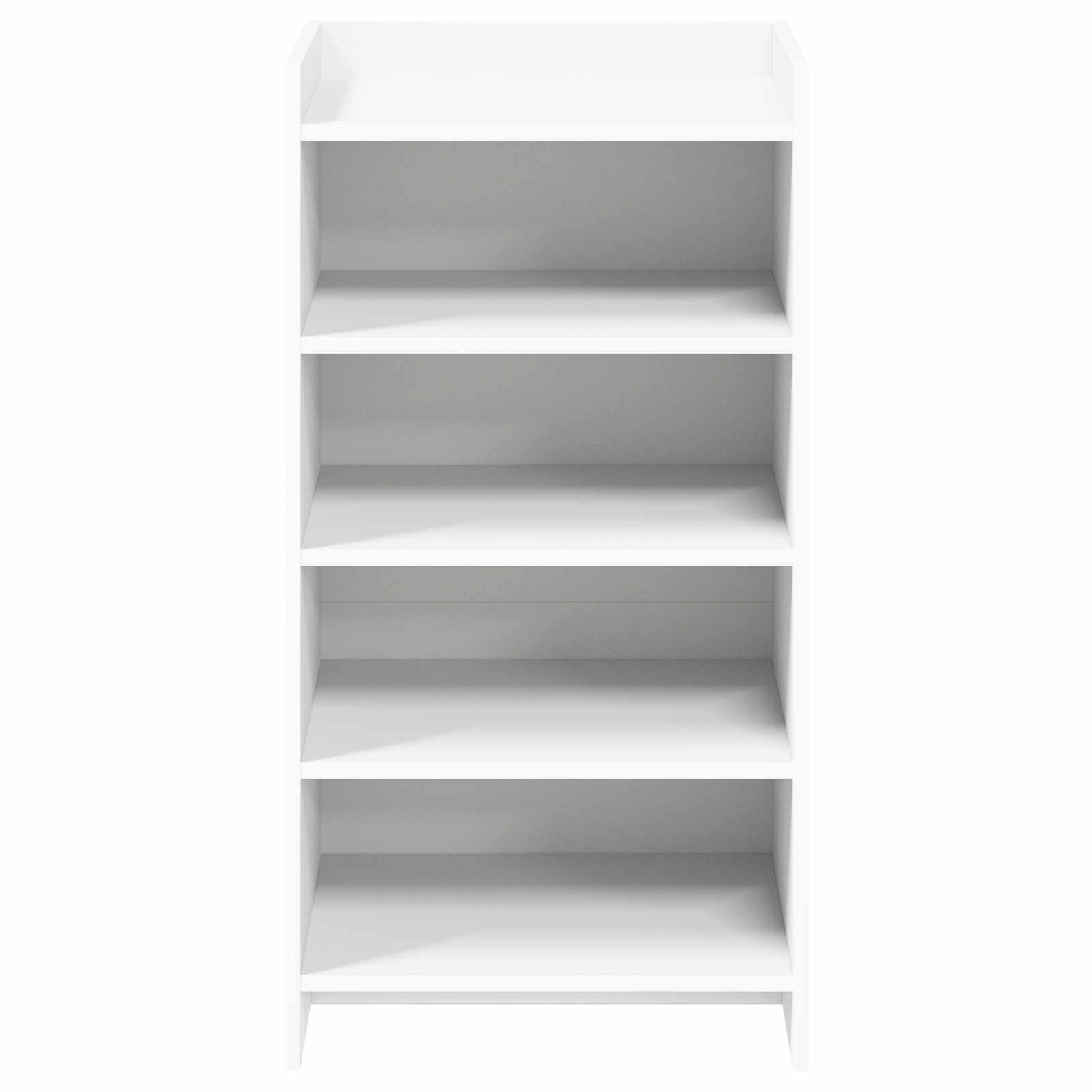 vidaXL Schoenenkast met opslag Wit 48 x 36 x 92 cm Bewerkt hout