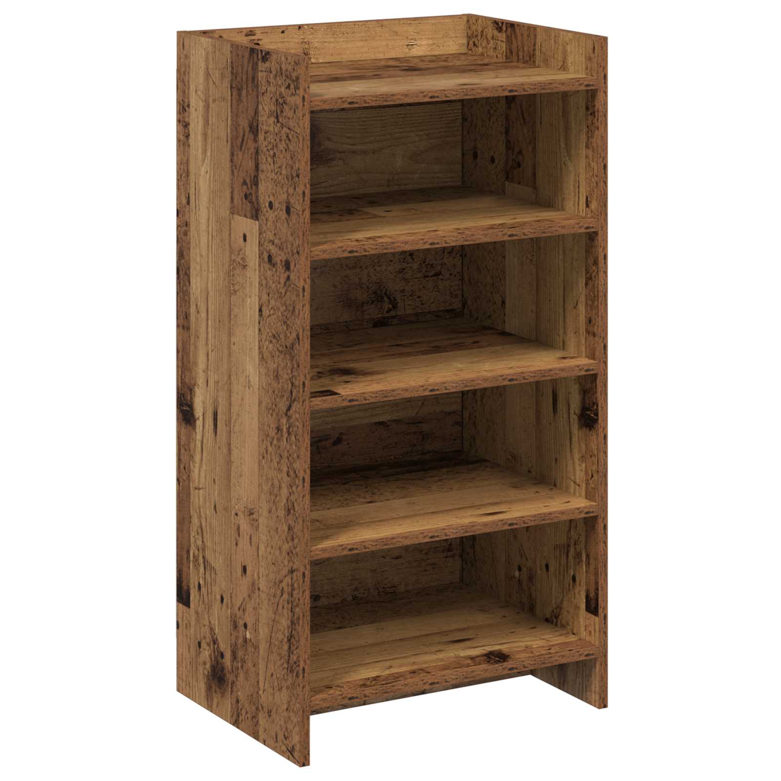 vidaXL Schoenenkast met opslag Wit 48 x 36 x 92 cm Bewerkt hout