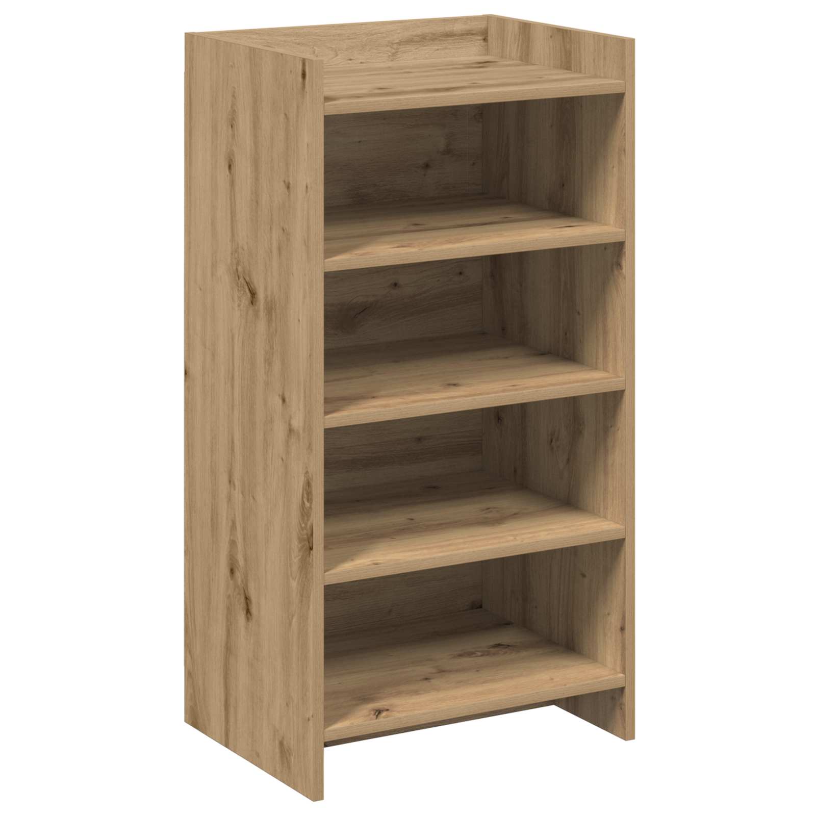 vidaXL Schoenenkast met opslag Wit 48 x 36 x 92 cm Bewerkt hout