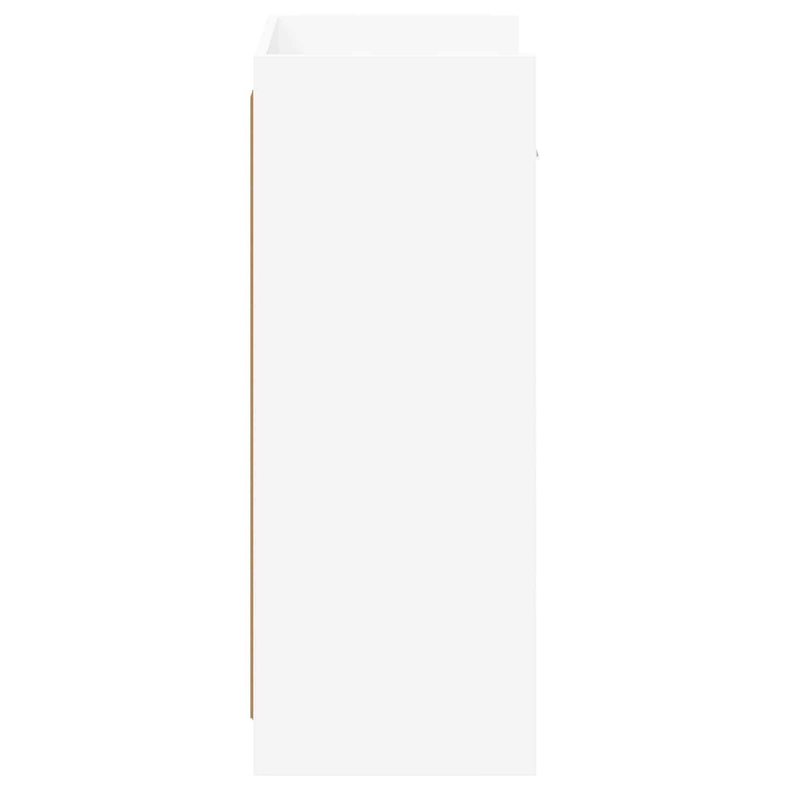 vidaXL Schoenenkast met lade Wit 48 x 36 x 92 cm Bewerkt hout