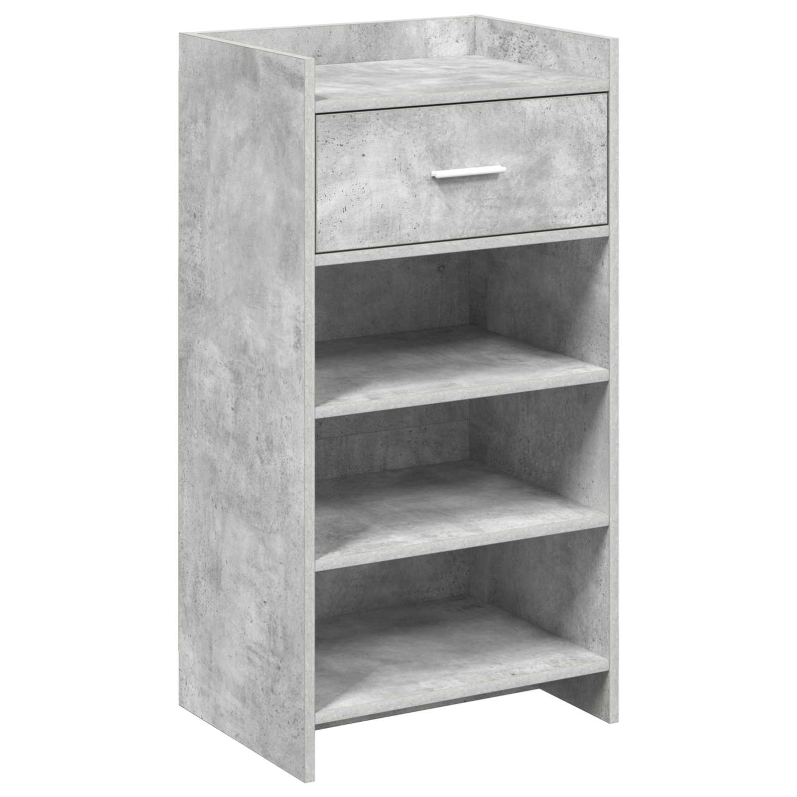 vidaXL Schoenenkast met lade Wit 48 x 36 x 92 cm Bewerkt hout
