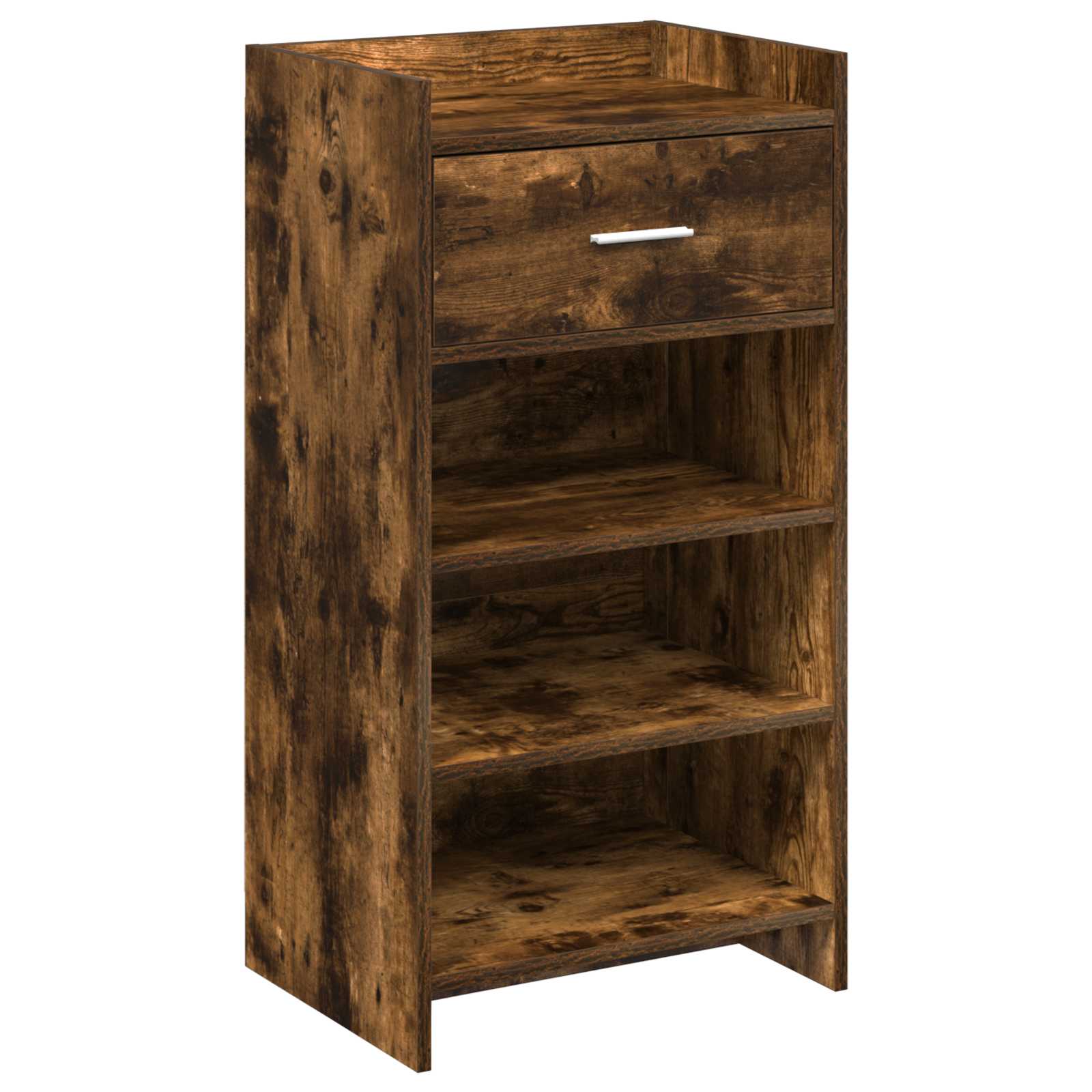 vidaXL Schoenenkast met lade Wit 48 x 36 x 92 cm Bewerkt hout