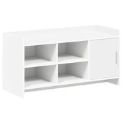 vidaXL Schoenenkast met opslag Wit 100 x 39,5 x 51 cm Bewerkt hout