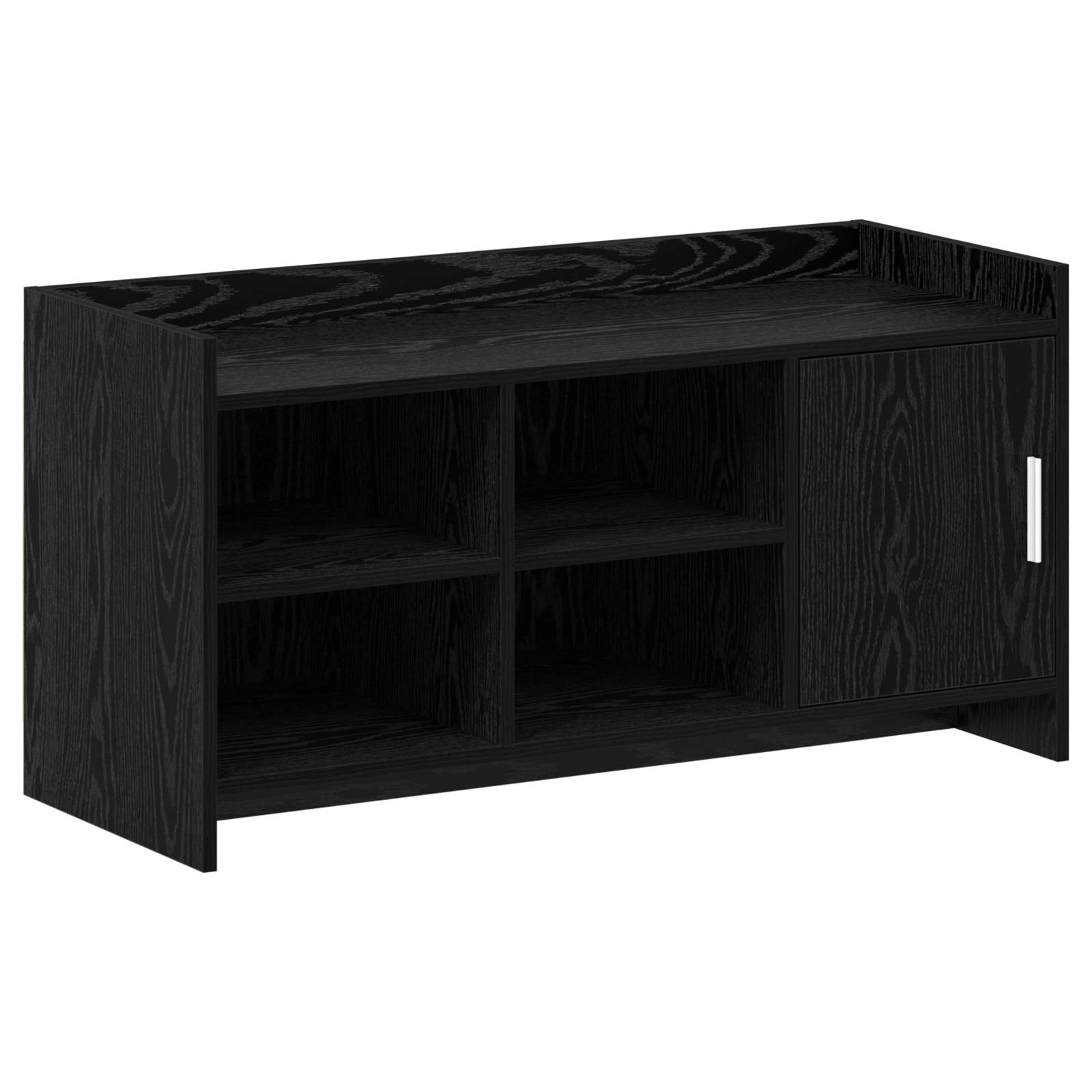 vidaXL Schoenenkast met opslag Wit 100 x 39,5 x 51 cm Bewerkt hout