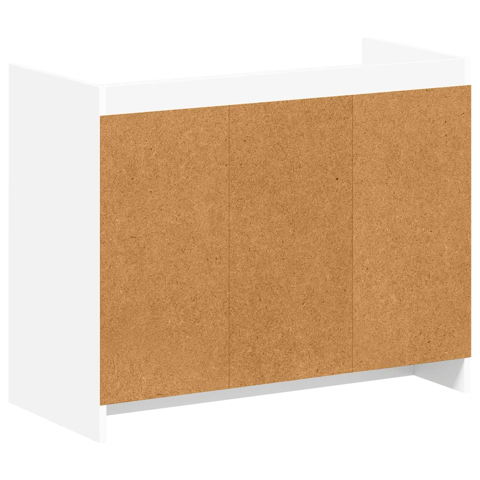 vidaXL Schoenenkast met opslag Wit 85 x 39,5 x 70 cm Bewerkt hout