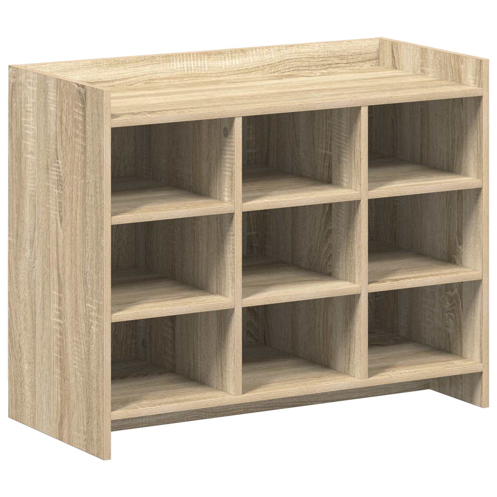 vidaXL Schoenenkast met opslag Wit 85 x 39,5 x 70 cm Bewerkt hout