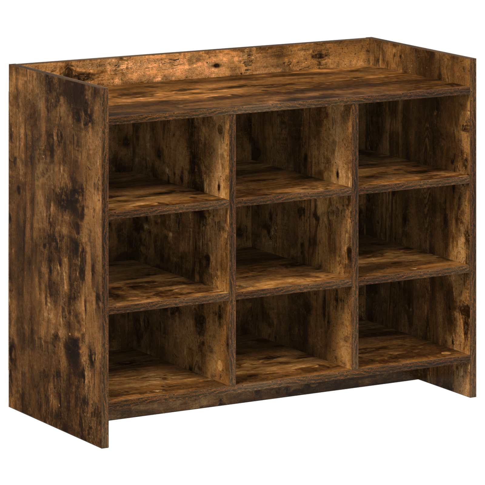 vidaXL Schoenenkast met opslag Wit 85 x 39,5 x 70 cm Bewerkt hout