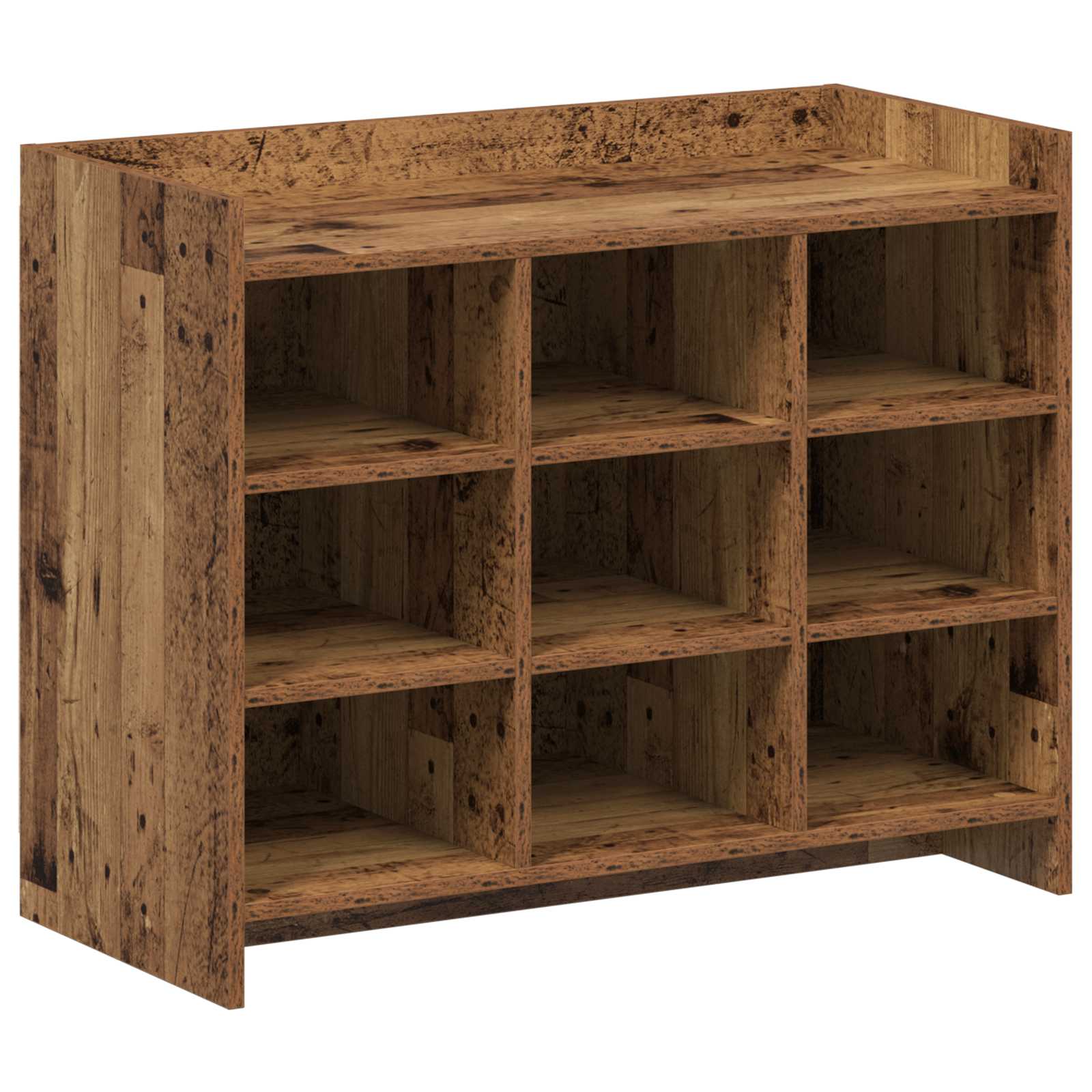 vidaXL Schoenenkast met opslag Wit 85 x 39,5 x 70 cm Bewerkt hout