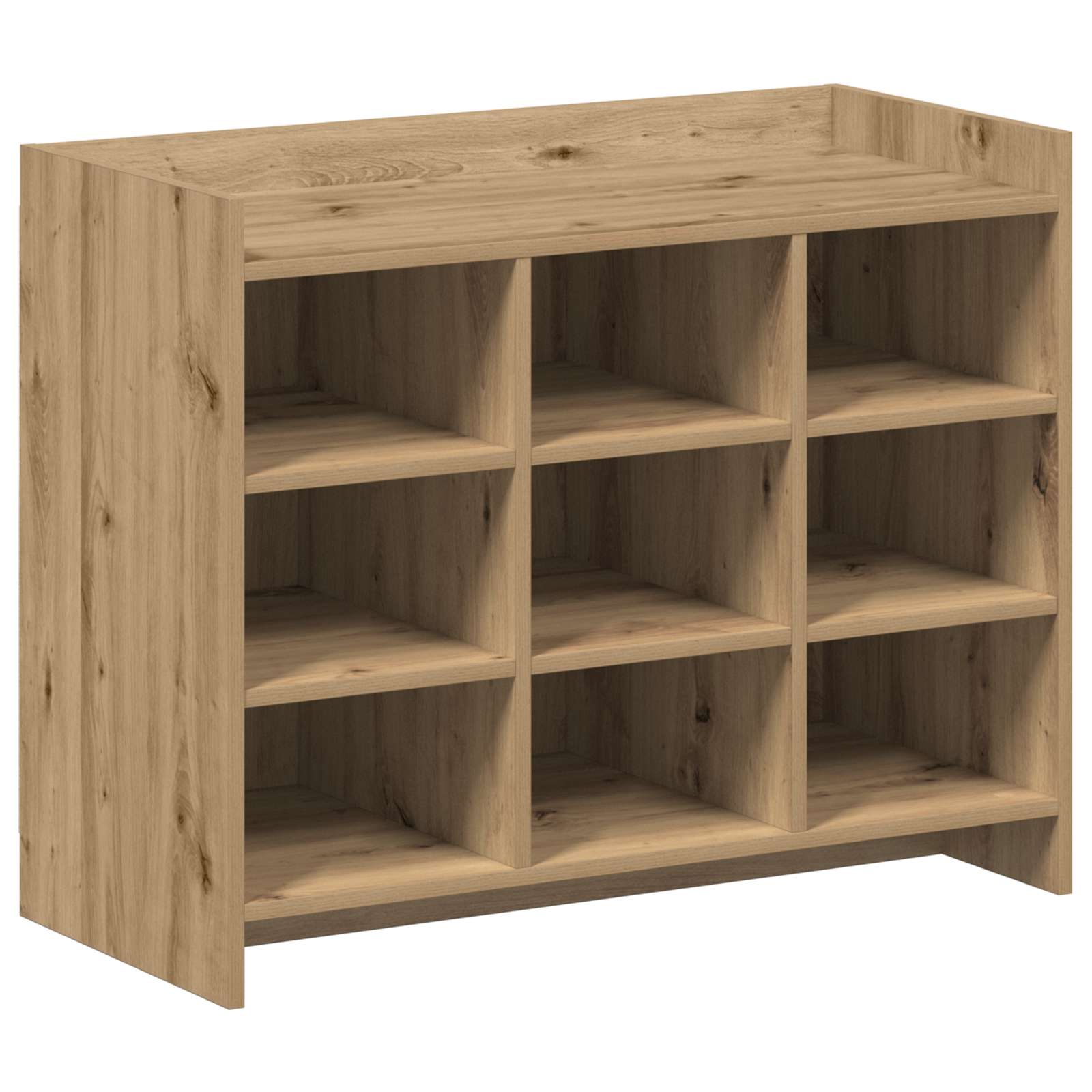 vidaXL Schoenenkast met opslag Wit 85 x 39,5 x 70 cm Bewerkt hout