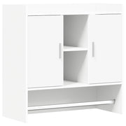 vidaXL Wandplank Muurmontage Wit 80 x 36 x 80 cm Bewerkt hout