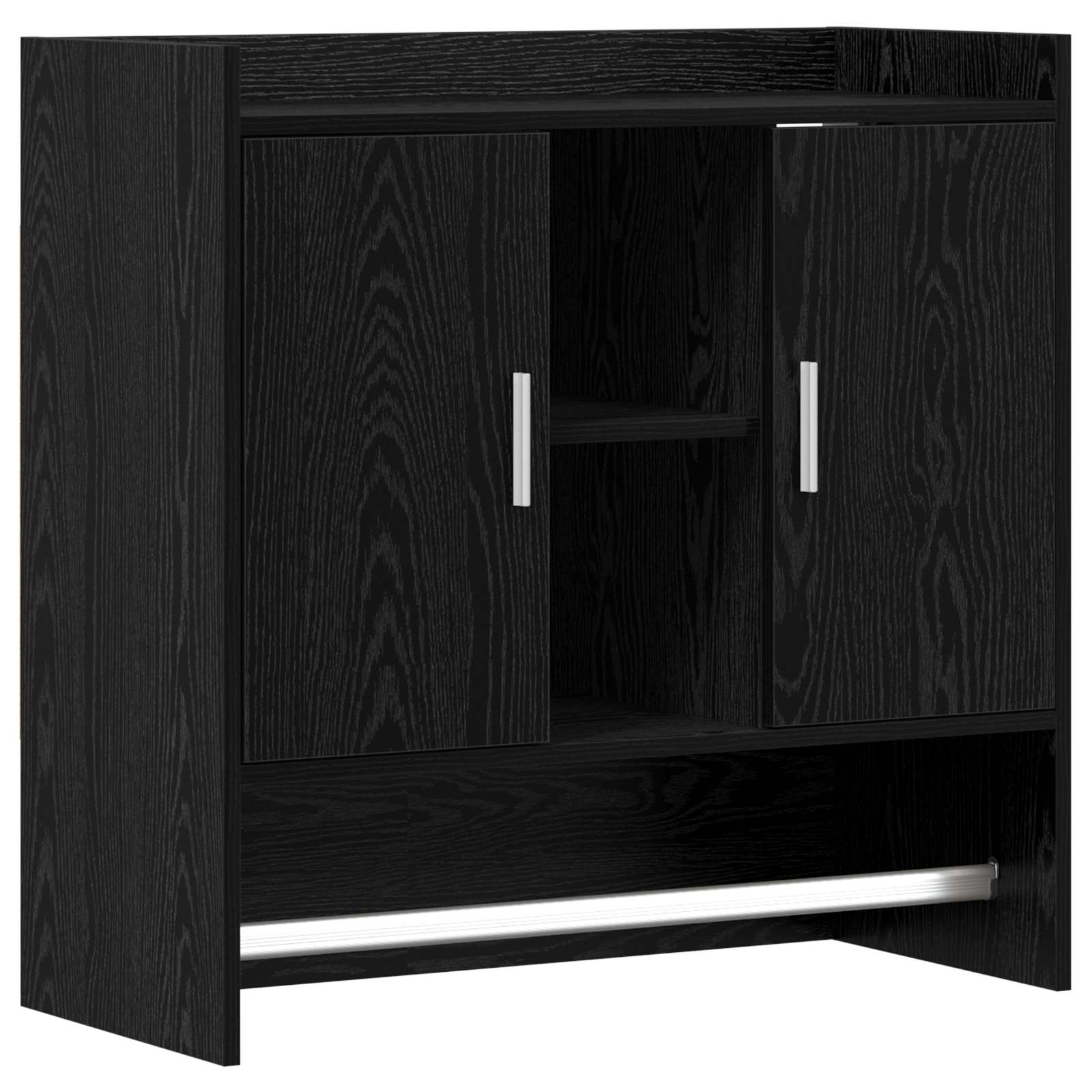 vidaXL Wandplank Muurmontage Wit 80 x 36 x 80 cm Bewerkt hout