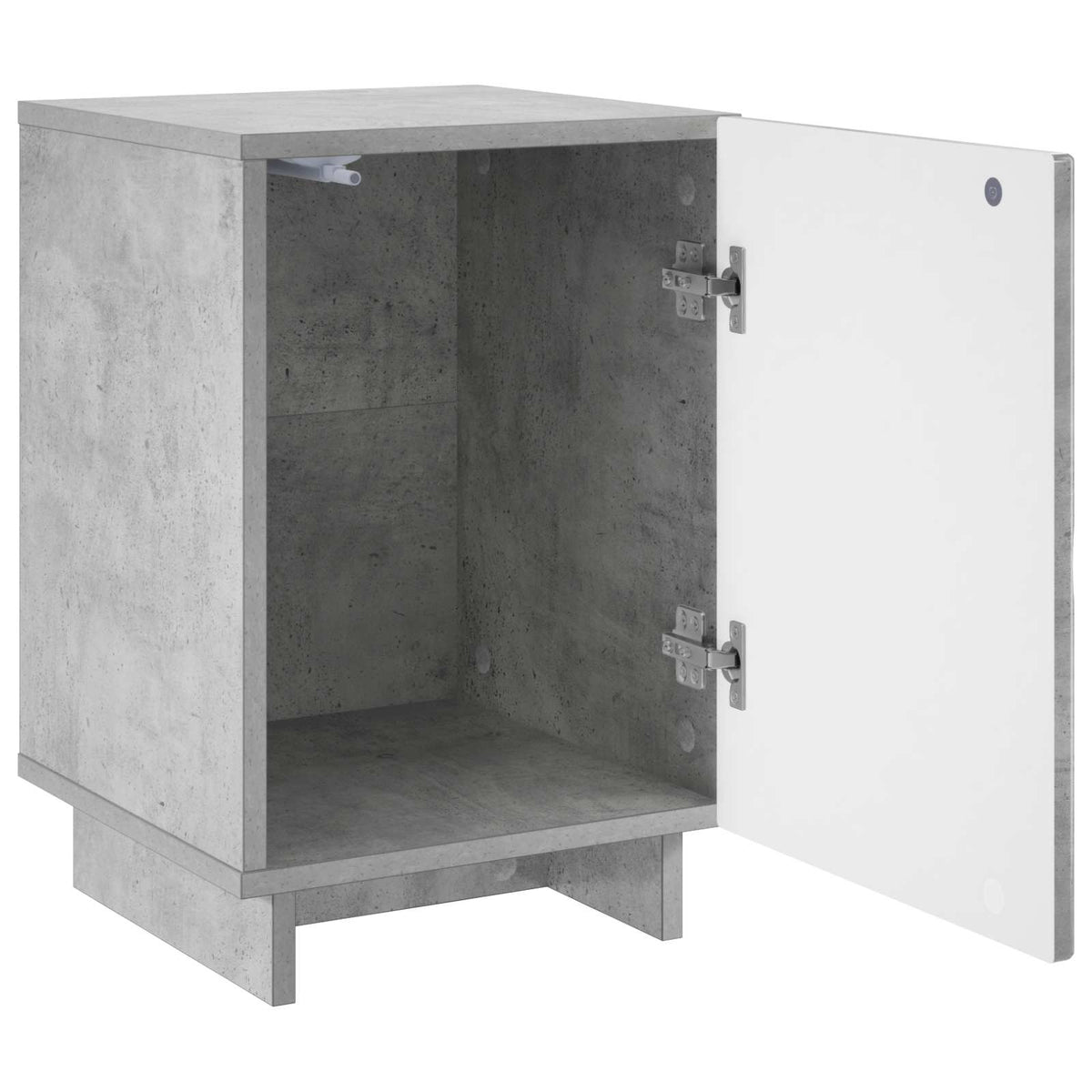 vidaXL Nachtkastje 2 pcs Gerookt eiken 33,5 x 34,5 x 50 cm