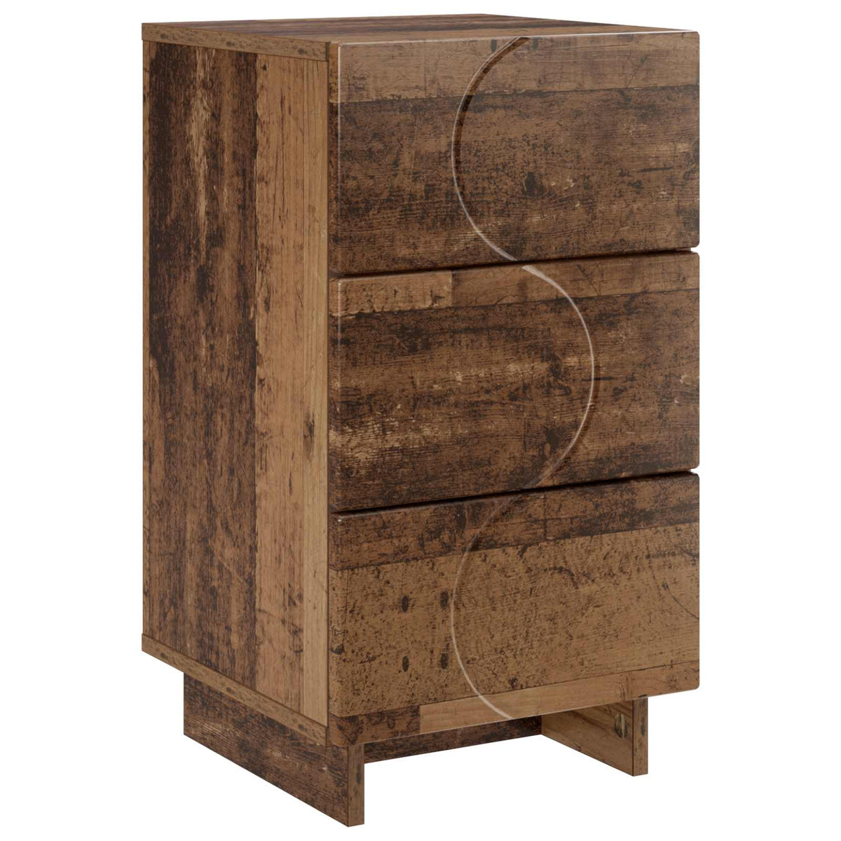 vidaXL Nachtkastje Wit 33,5 x 34,5 x 60 cm Bewerkt hout