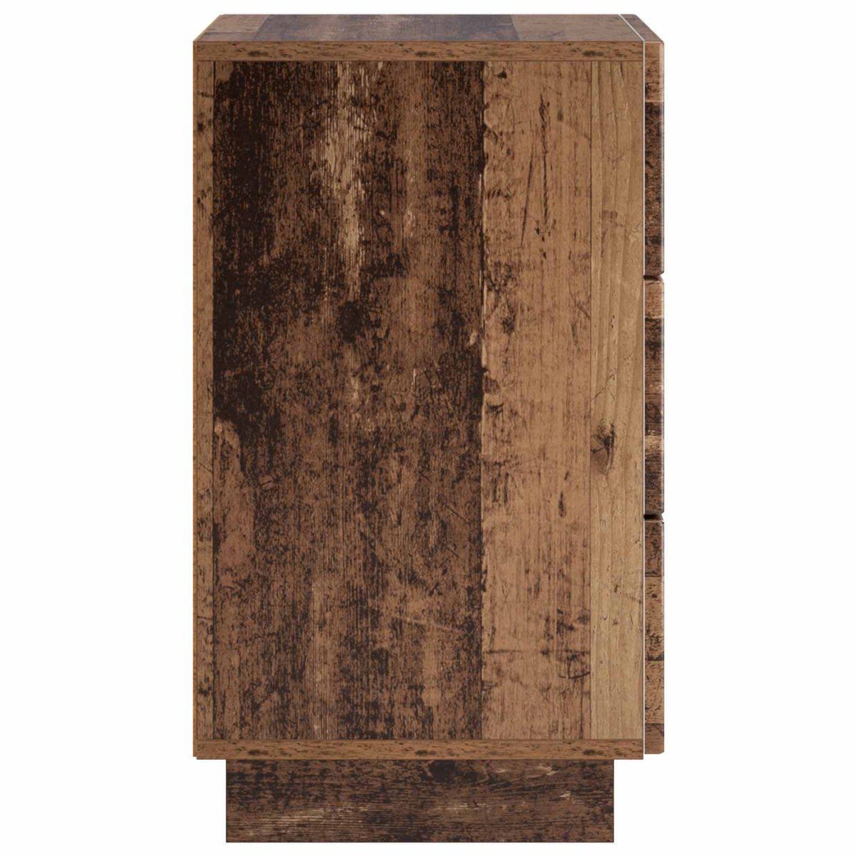 vidaXL Nachtkastje Wit 33,5 x 34,5 x 60 cm Bewerkt hout