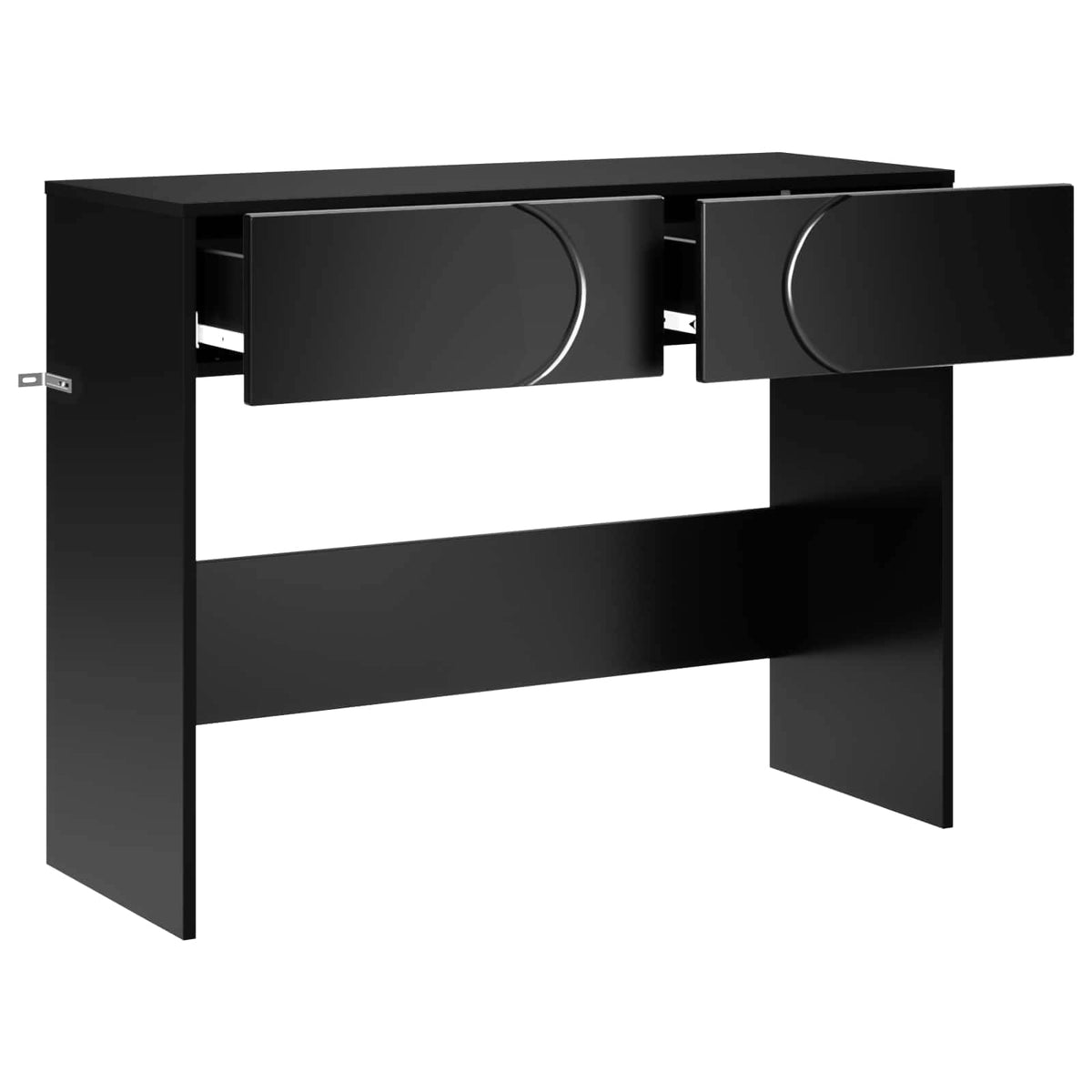 vidaXL Consoletafel Sonoma Eiken 96,5 x 38 x 75 cm Bewerkt hout