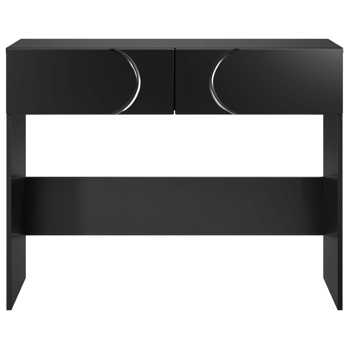 vidaXL Consoletafel Sonoma Eiken 96,5 x 38 x 75 cm Bewerkt hout