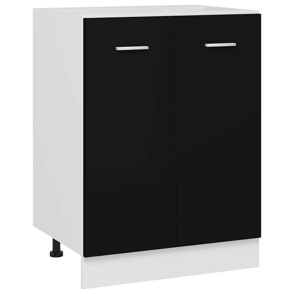 vidaXL Hangkast Lyon 60x31x40 cm bewerkt hout hoogglans wit