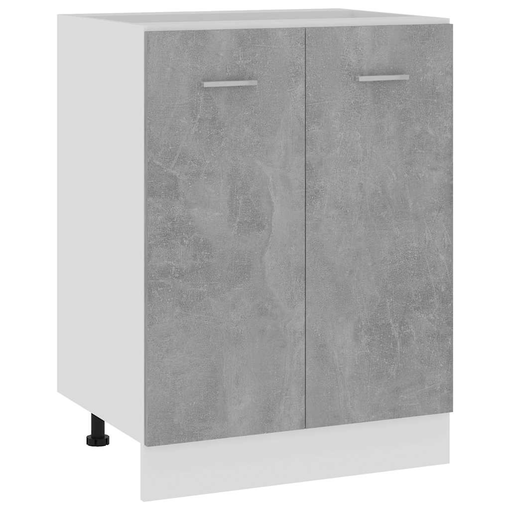vidaXL Hangkast Lyon 60x31x40 cm bewerkt hout hoogglans wit