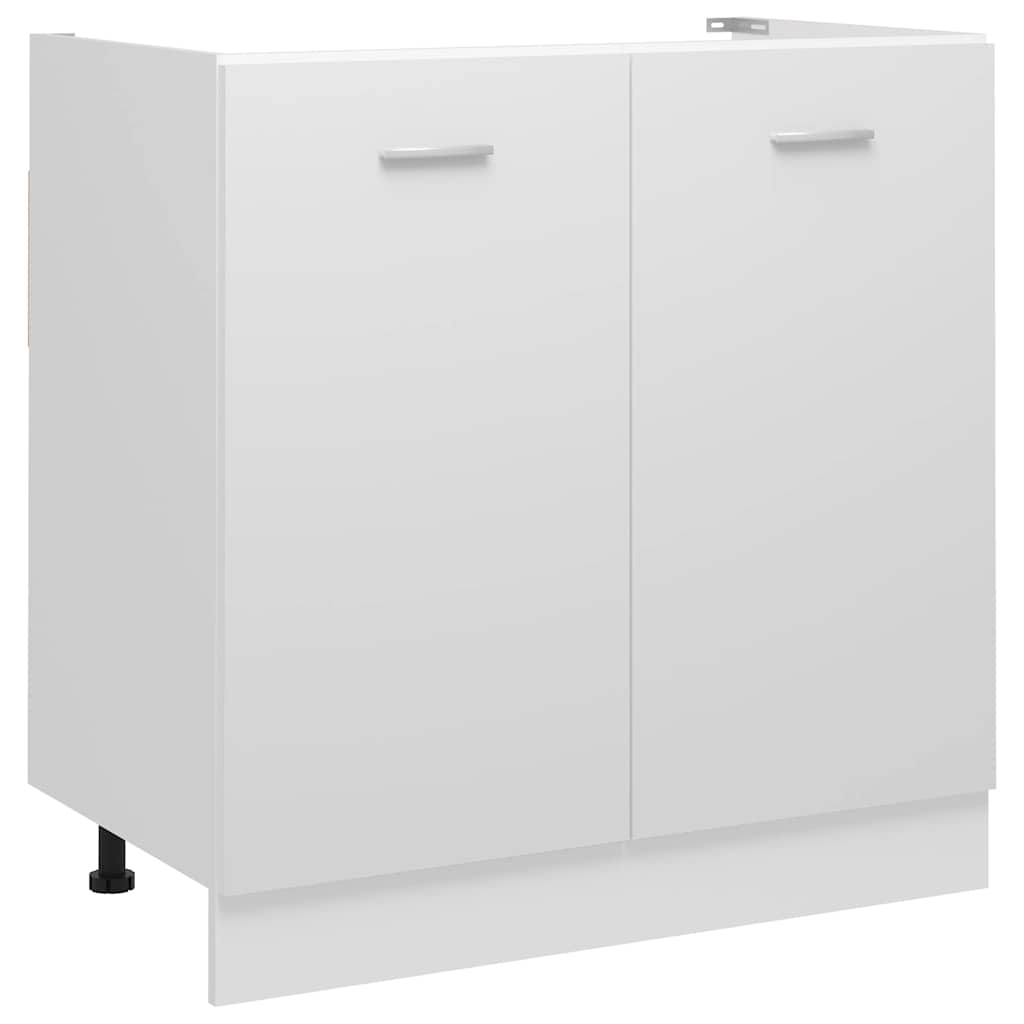 vidaXL Hangkast Lyon 60x31x40 cm bewerkt hout hoogglans wit
