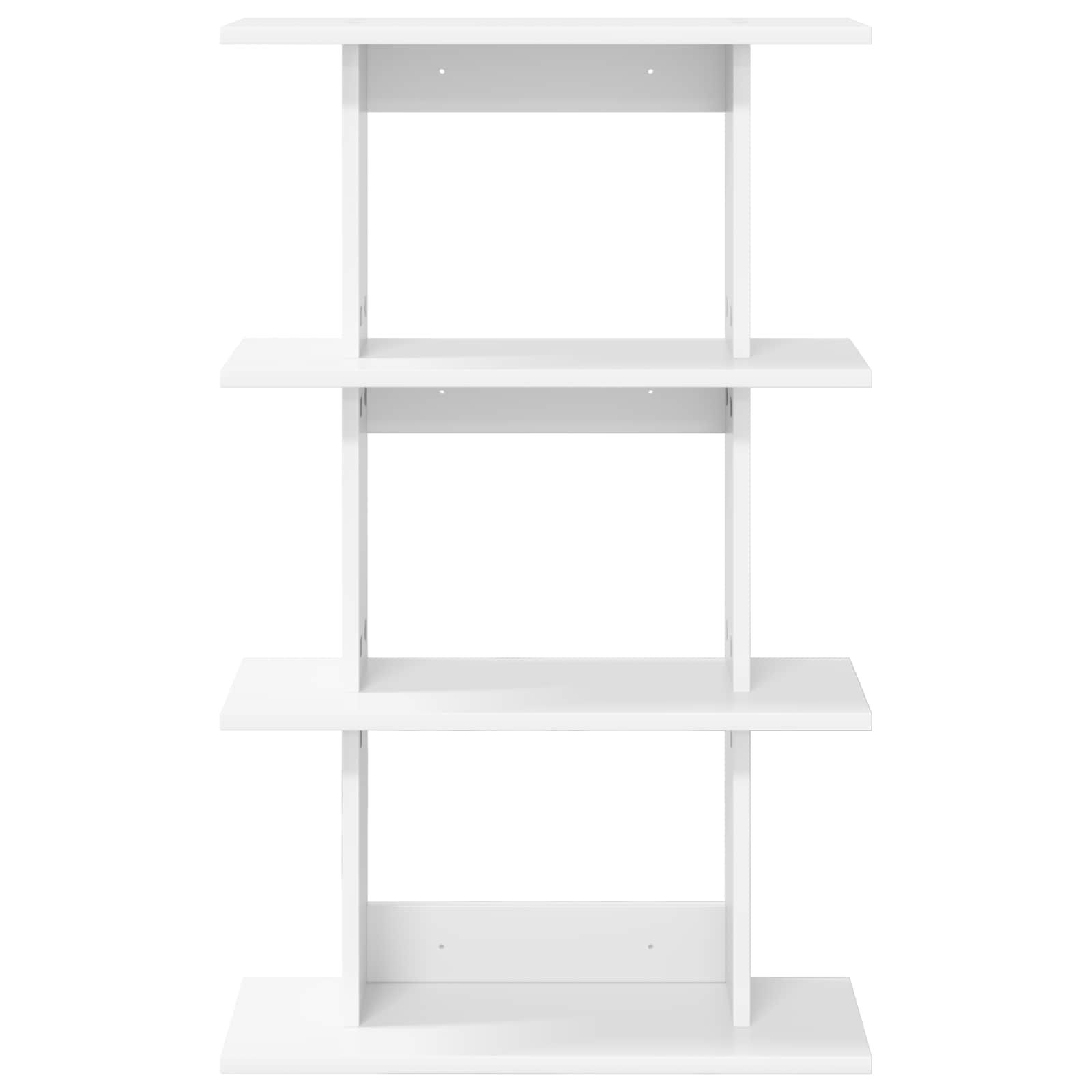 vidaXL Wandplank Muurmontage Wit 56 x 20 x 90 cm Bewerkt hout