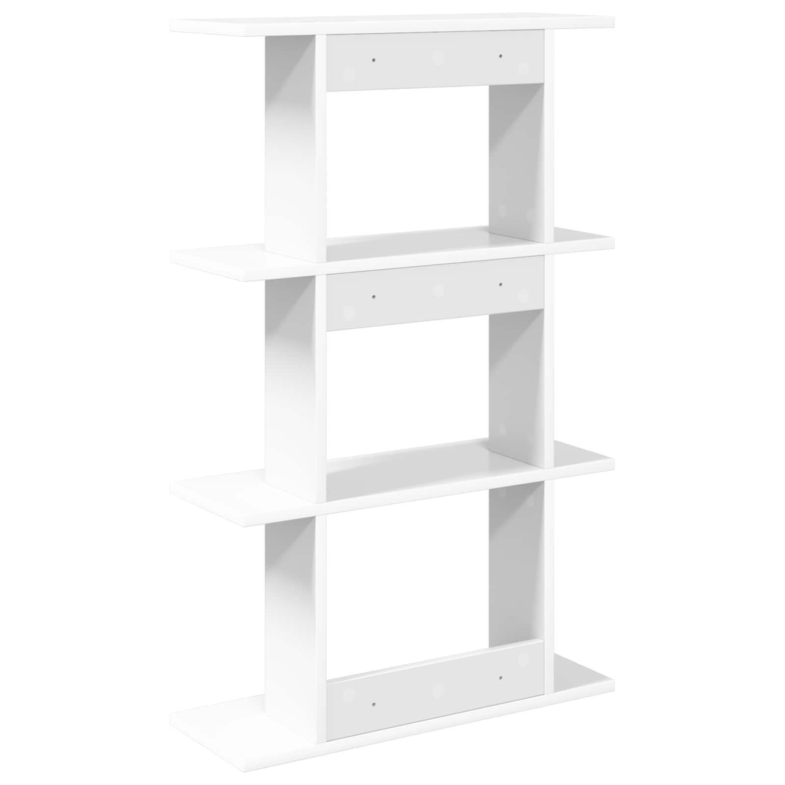 vidaXL Wandplank Muurmontage Wit 56 x 20 x 90 cm Bewerkt hout
