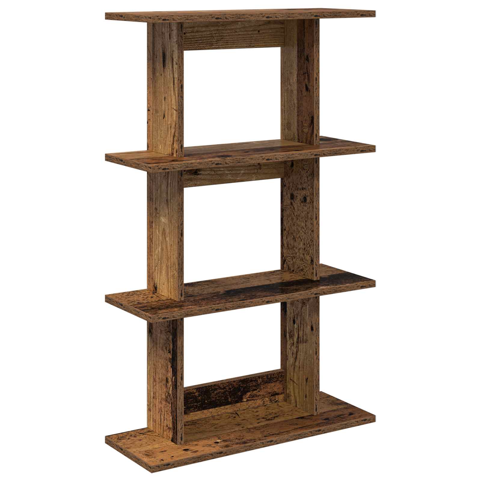 vidaXL Wandplank Muurmontage Wit 56 x 20 x 90 cm Bewerkt hout