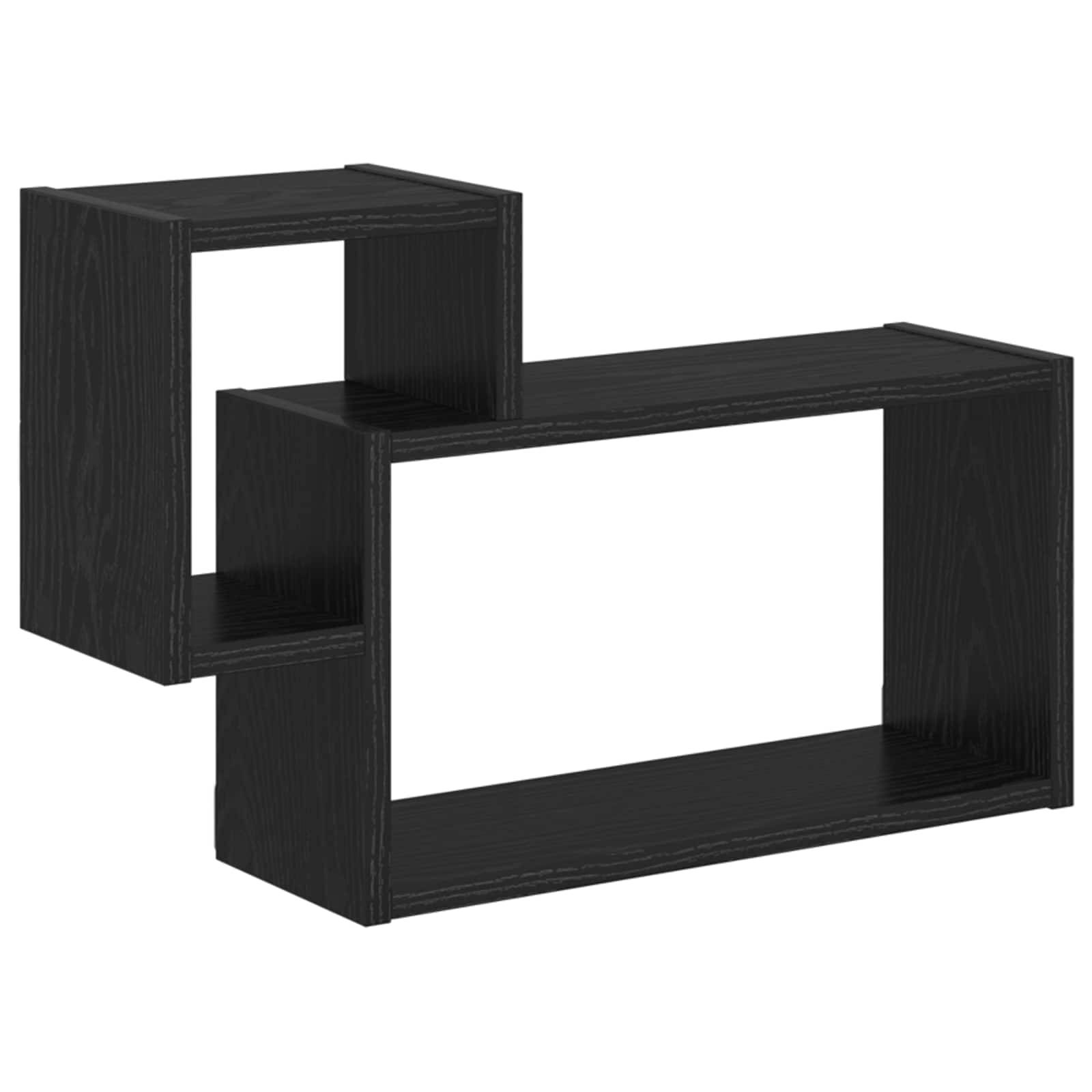 vidaXL Wandplank Muurmontage Wit 55 x 15 x 35 cm Bewerkt hout