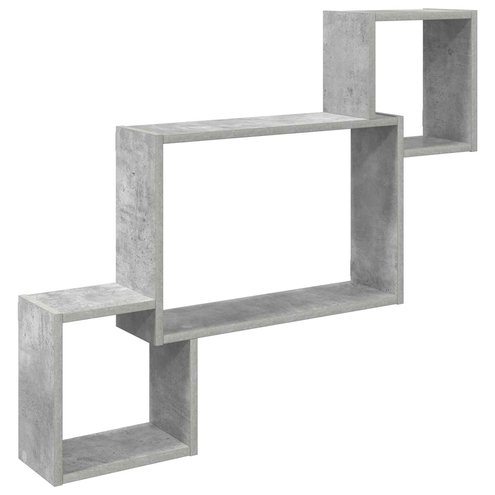 vidaXL Wandplank Muurmontage Wit 91,5 x 15 x 76 cm Bewerkt hout