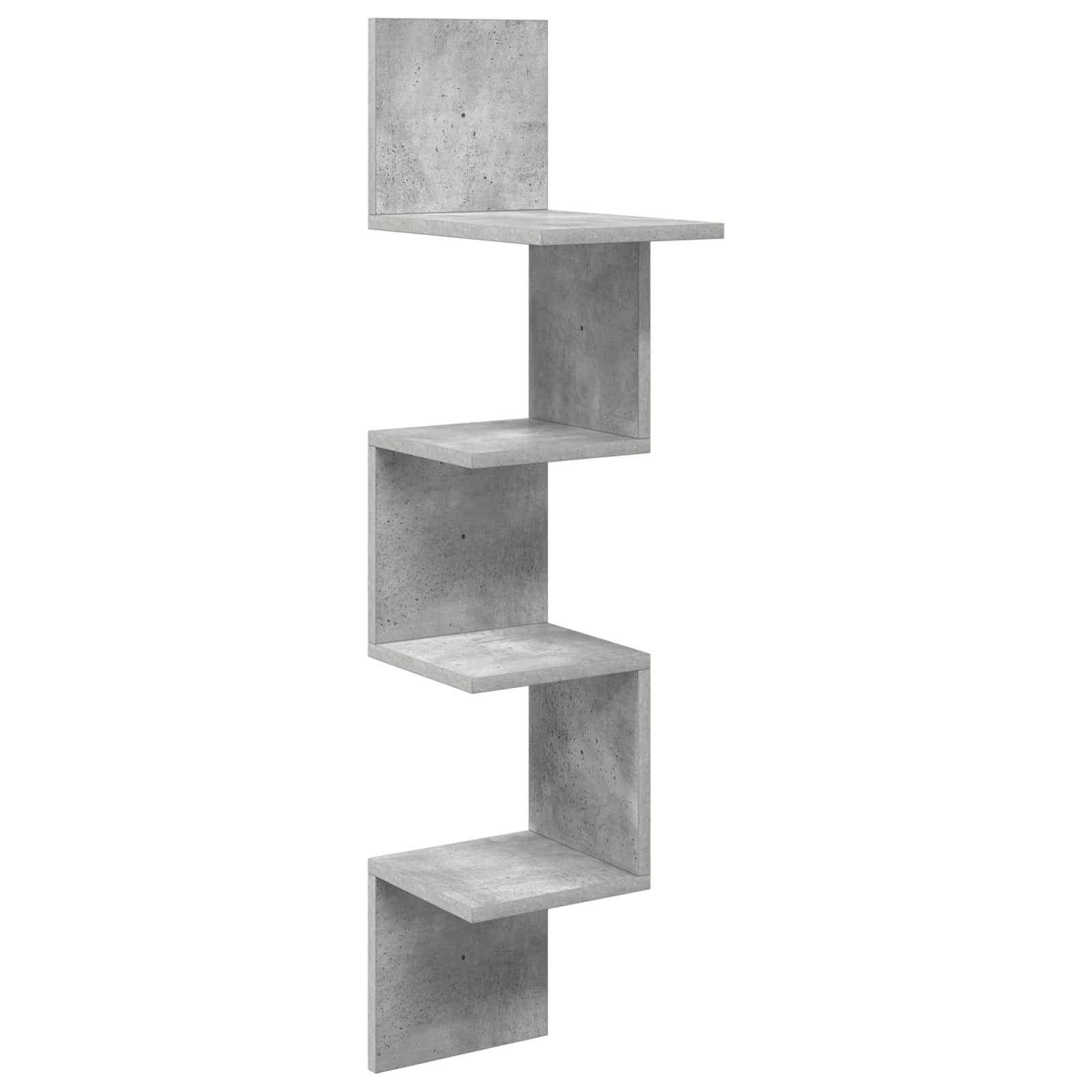 vidaXL Wandplank Muurmontage Wit 32 x 21 x 107 cm Bewerkt hout