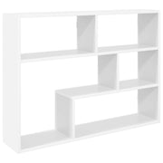 vidaXL Wandplank Muurmontage Wit 95 x 20 x 69,5 cm Bewerkt hout