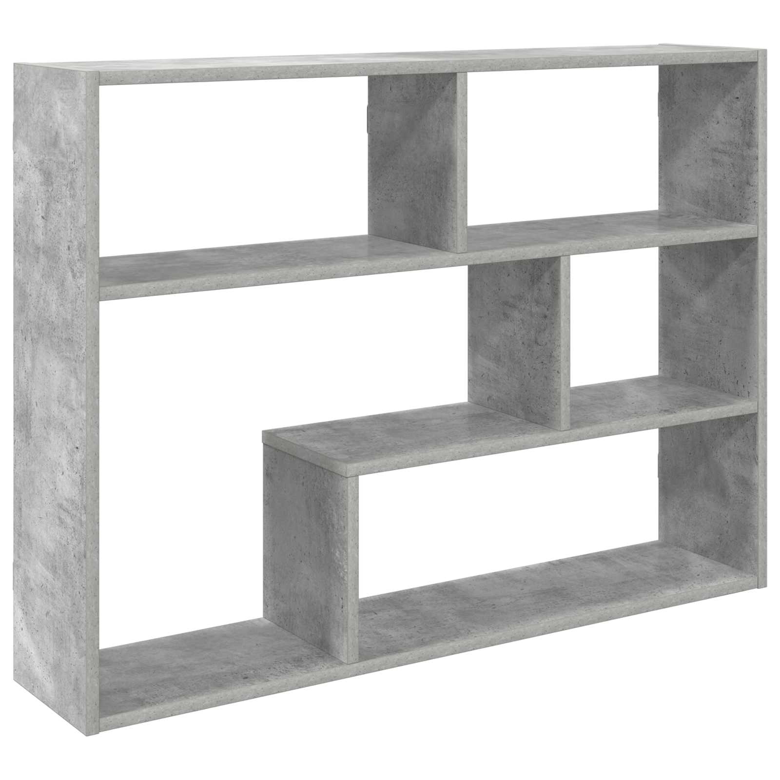 vidaXL Wandplank Muurmontage Wit 95 x 20 x 69,5 cm Bewerkt hout