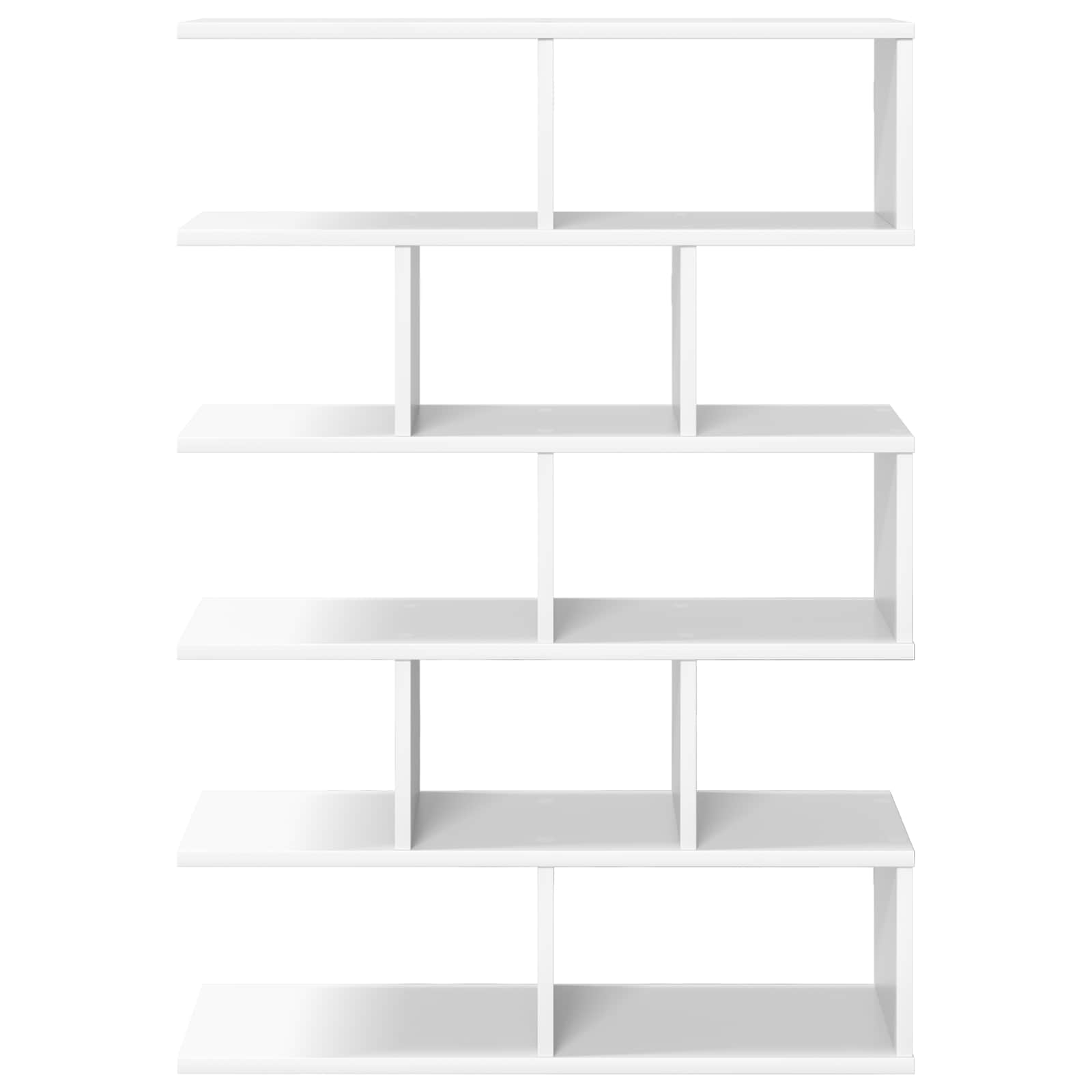 vidaXL Wandplank Wit 70 x 20 x 100 cm Bewerkt hout