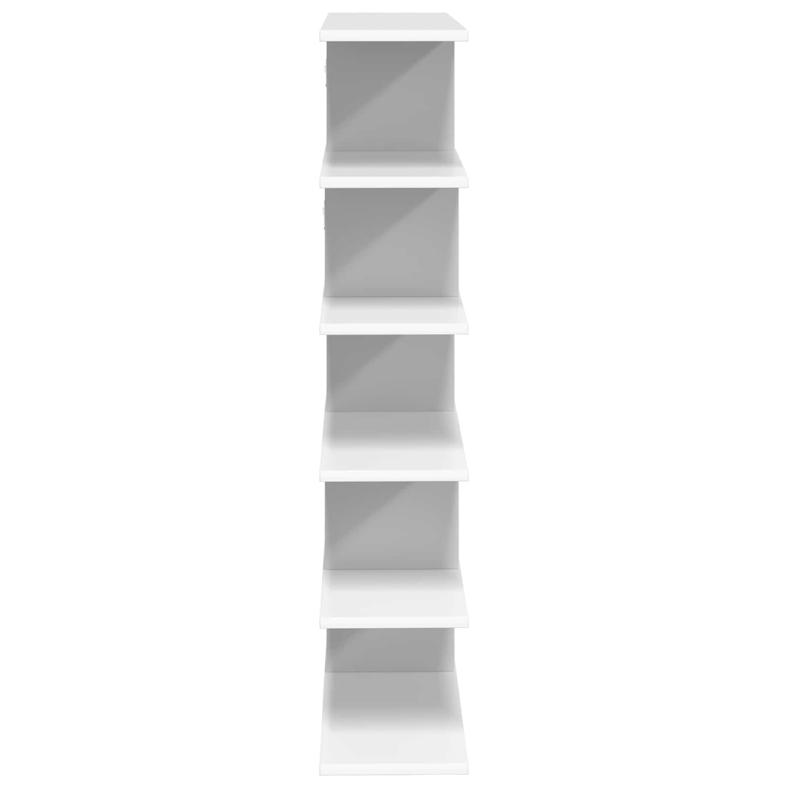 vidaXL Wandplank Wit 70 x 20 x 100 cm Bewerkt hout