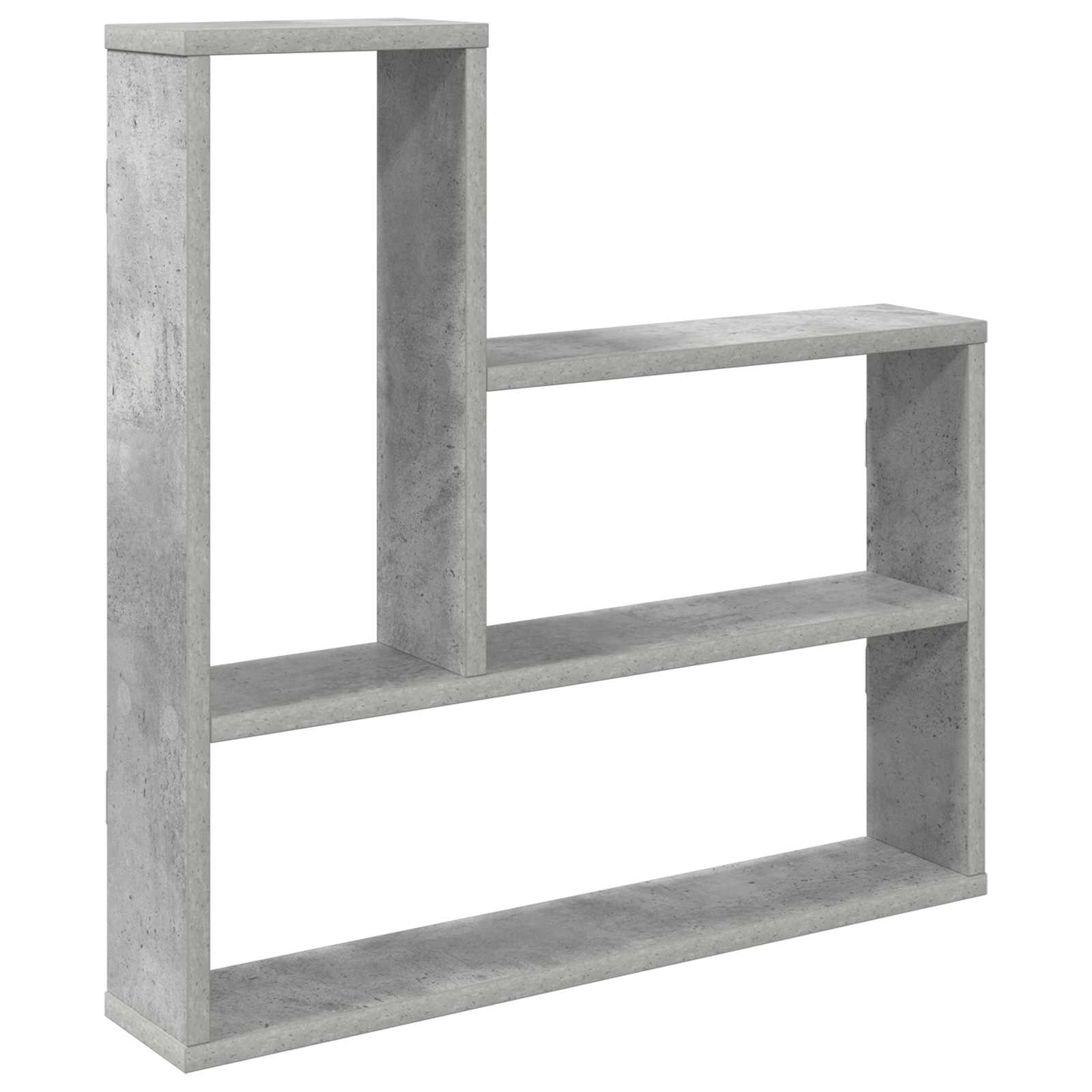 vidaXL Wandplank Wit 60 x 11 x 60 cm Bewerkt hout