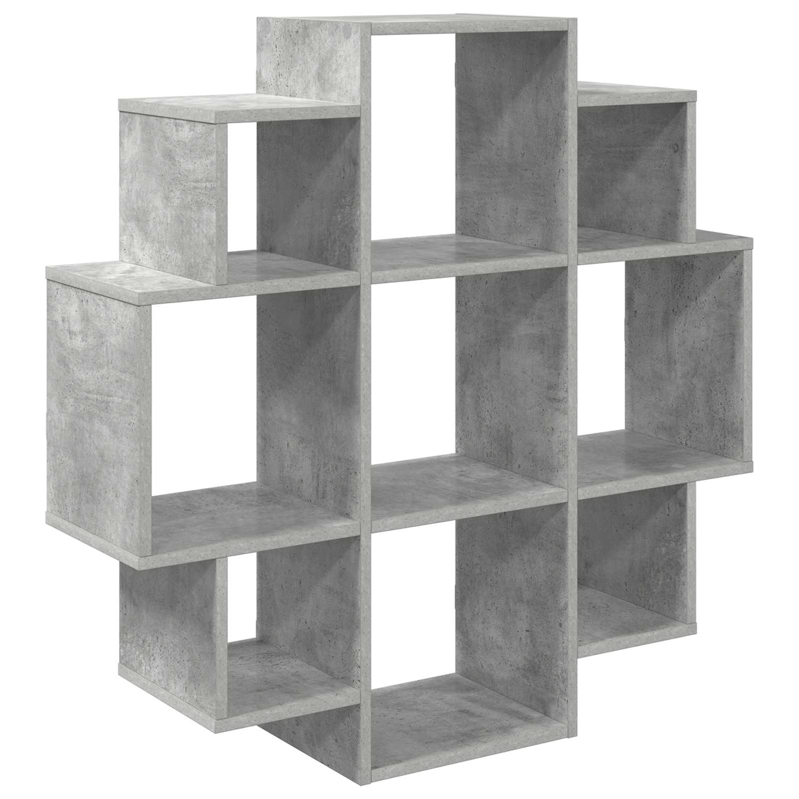 vidaXL Wandplank Wit 90 x 25 x 90 cm Bewerkt hout