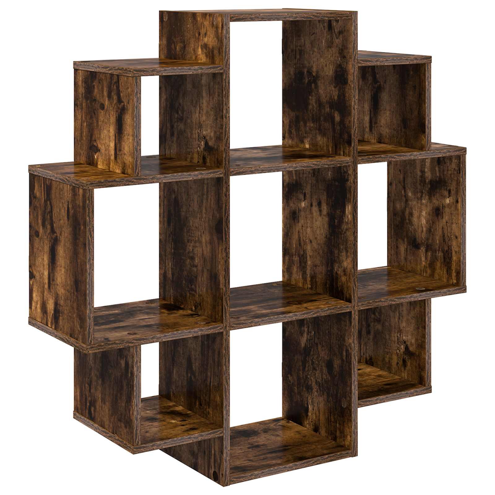 vidaXL Wandplank Wit 90 x 25 x 90 cm Bewerkt hout