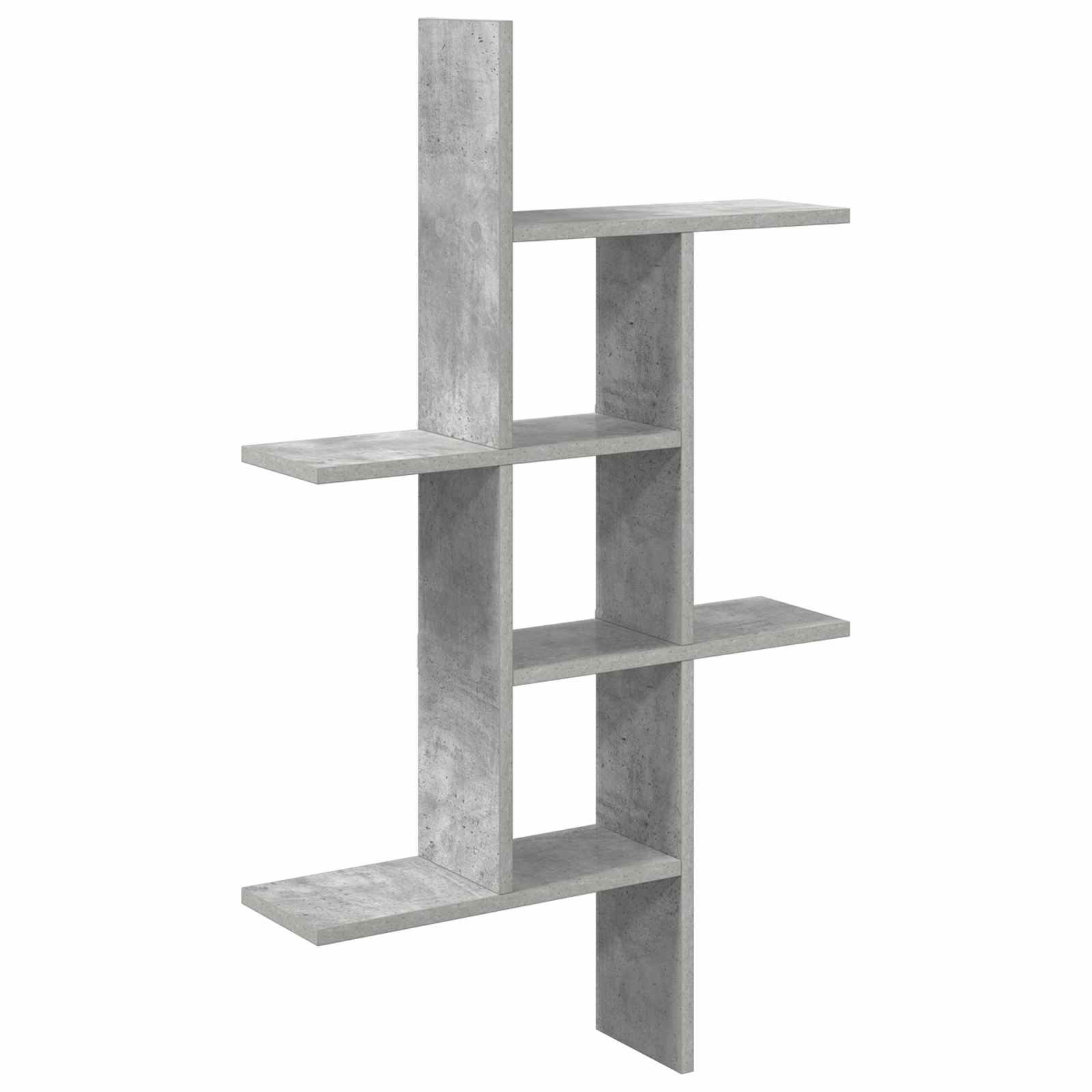 vidaXL Wandplank Wit 61 x 15 x 102 cm Bewerkt hout